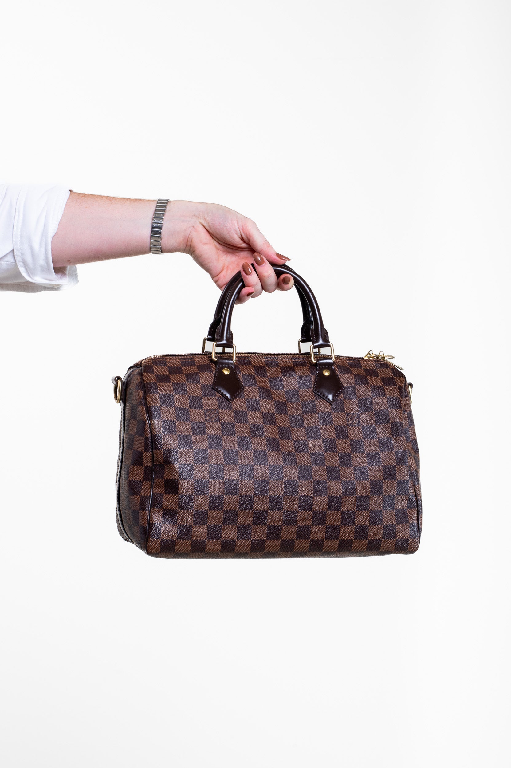 Damier Ebene Speedy Bandouliere 30