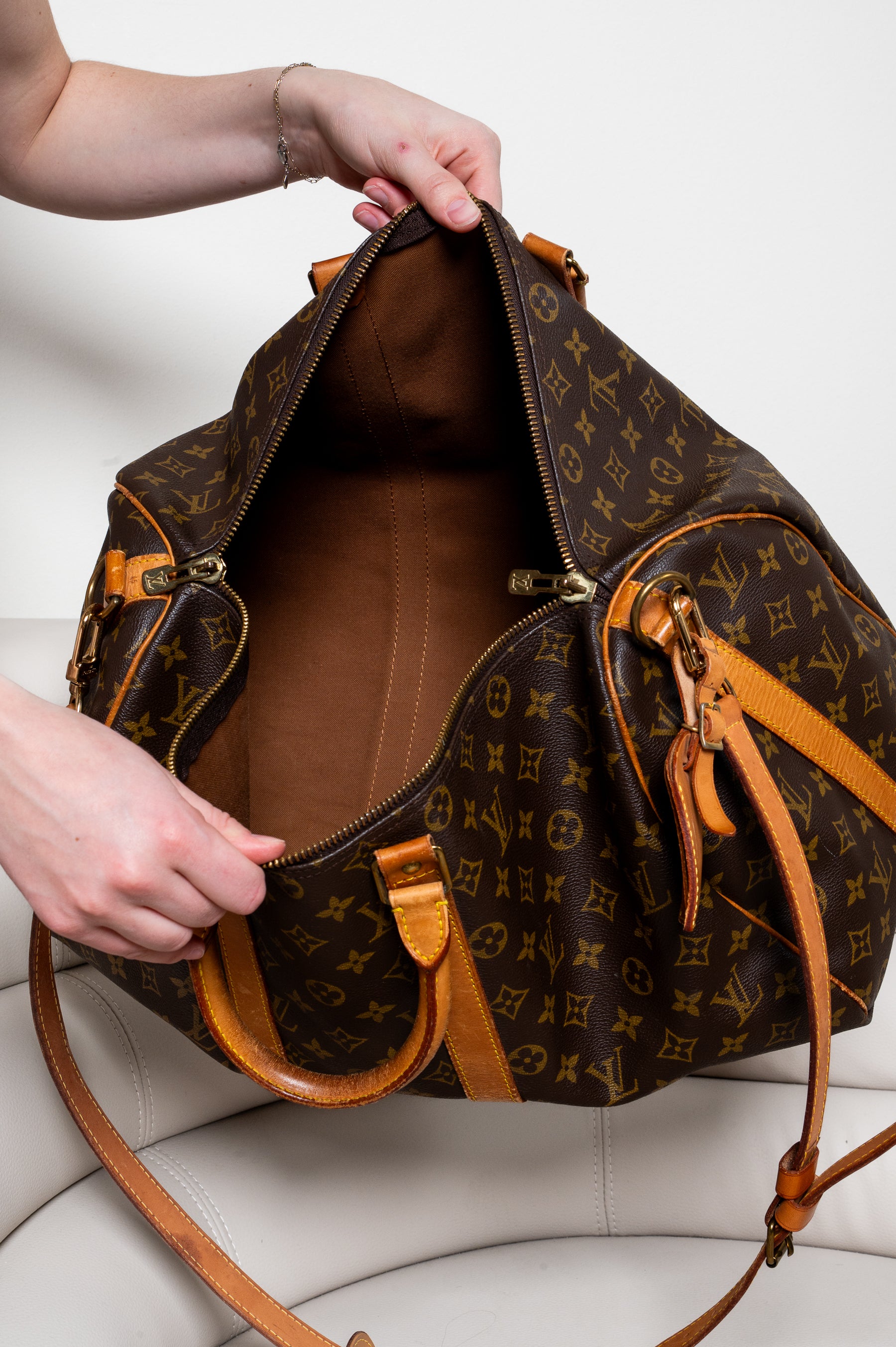 Vintage Monogram Keepall Bandouliere 45