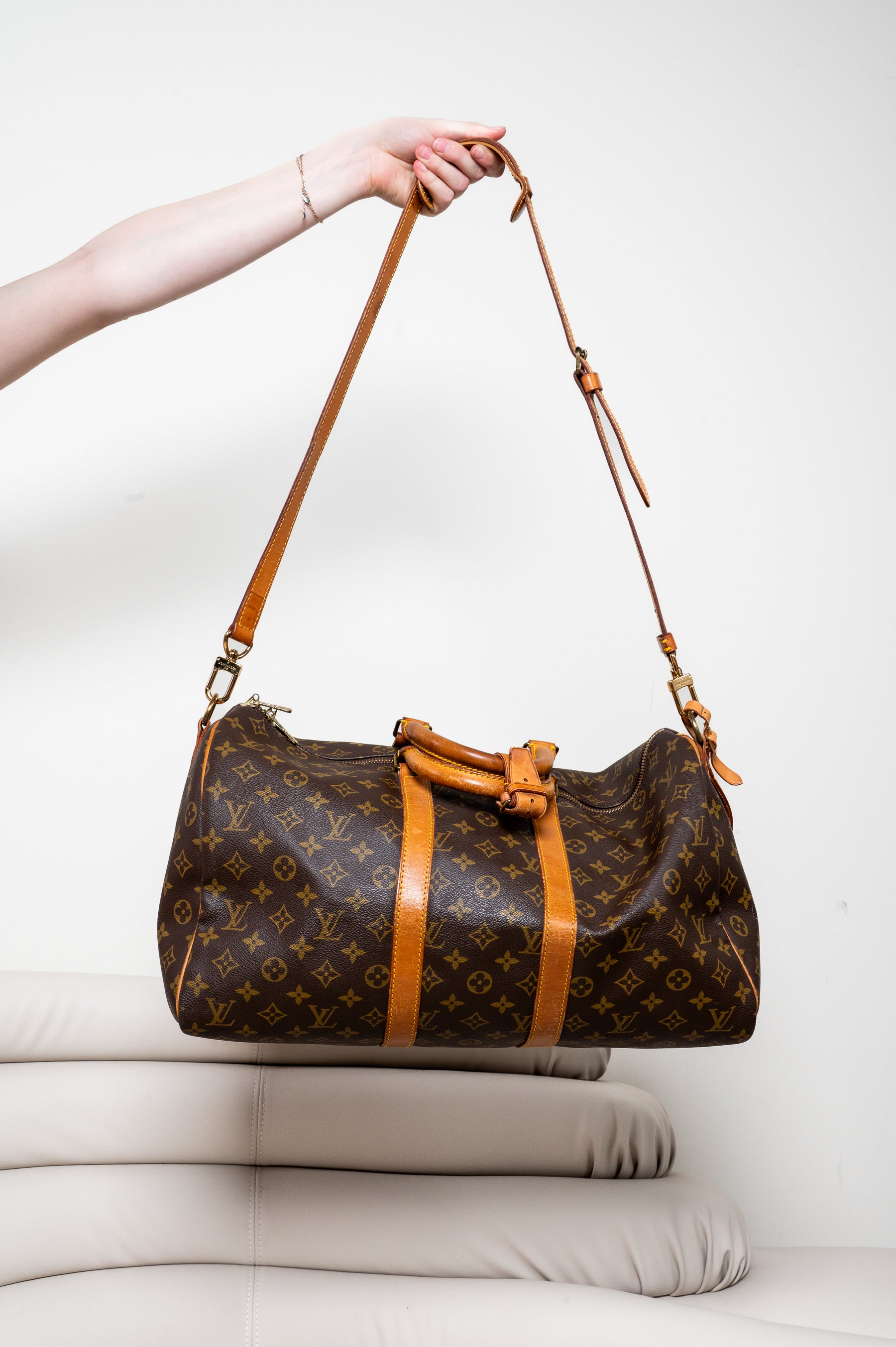 Vintage Monogram Keepall Bandouliere 45