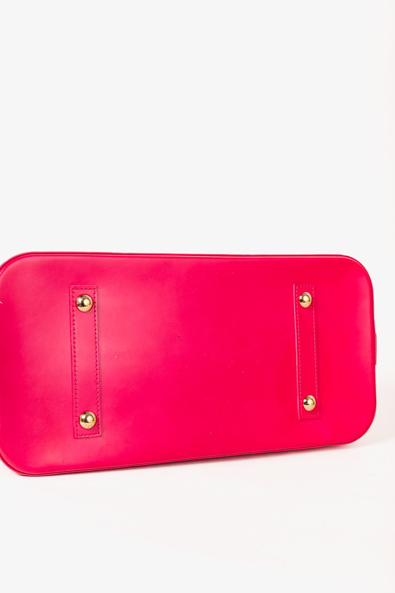 Alma GM Rose Pop Monogram Vernis Tote