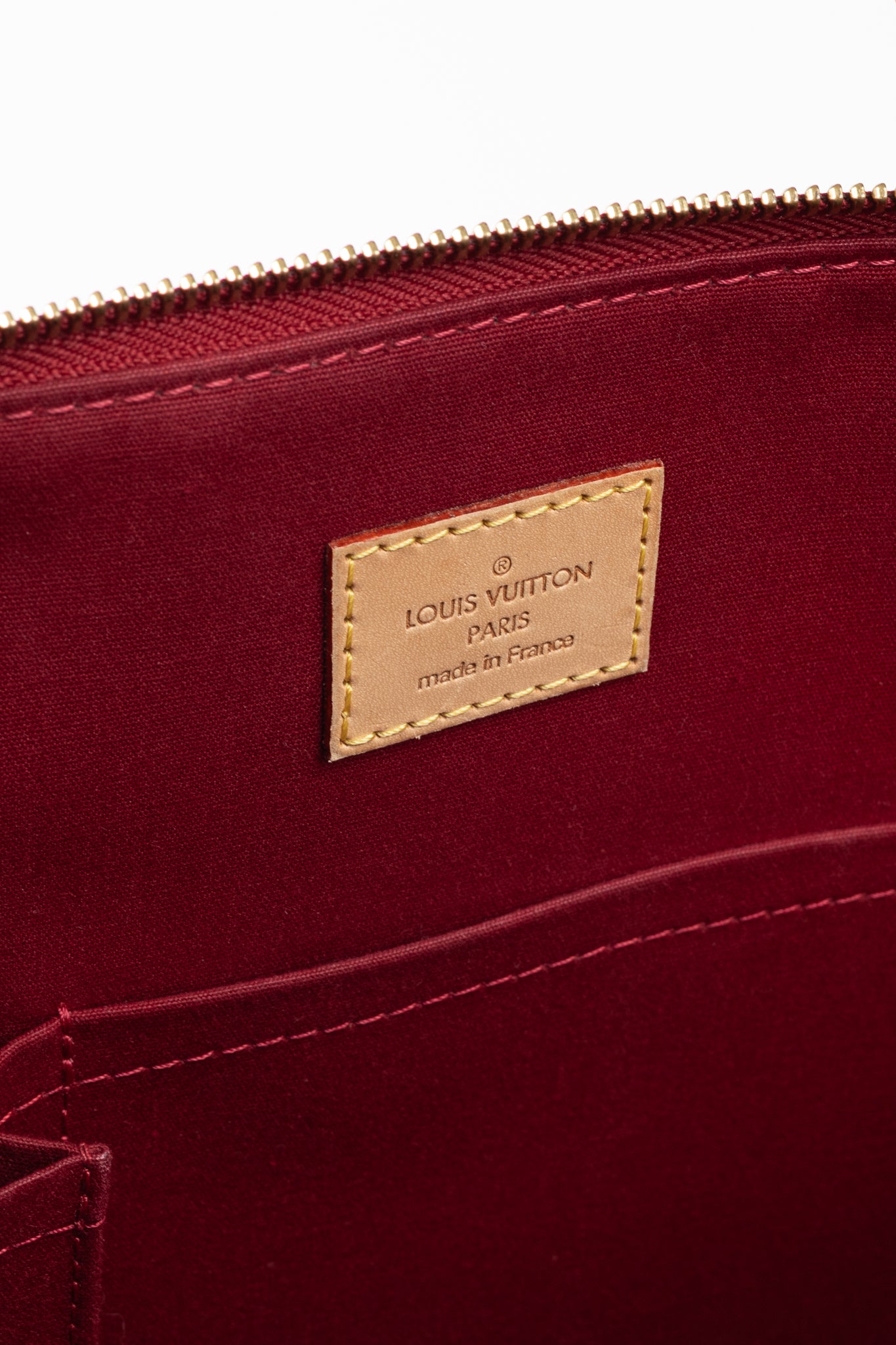 Bellevue GM Pomme D'Amour Monogram Vernis Leather Tote