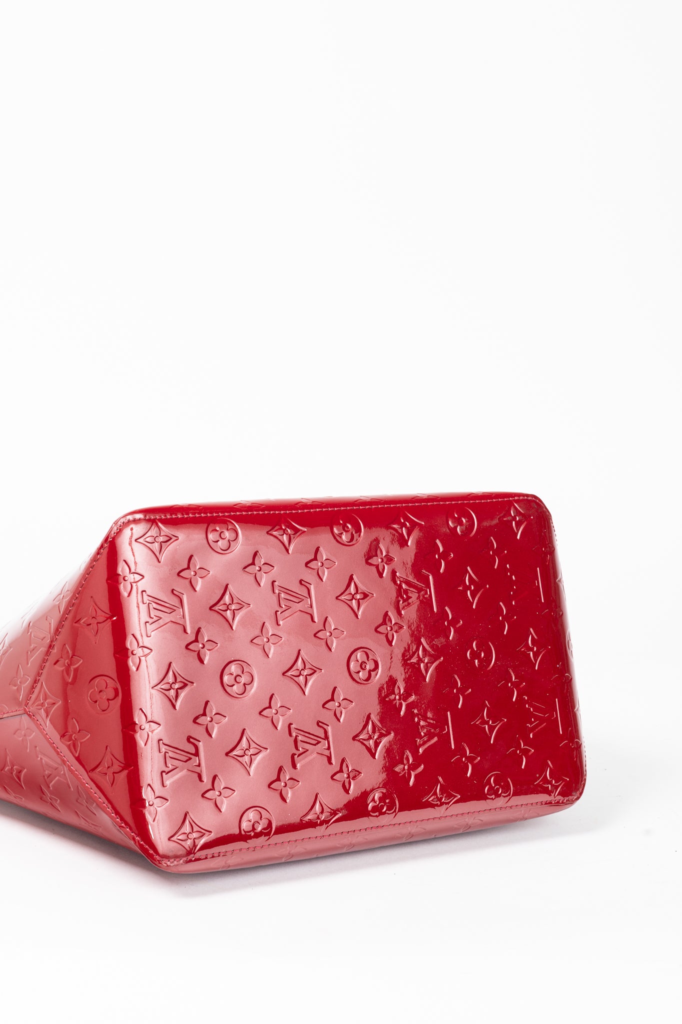Bellevue GM Pomme D'Amour Monogram Vernis Leather Tote