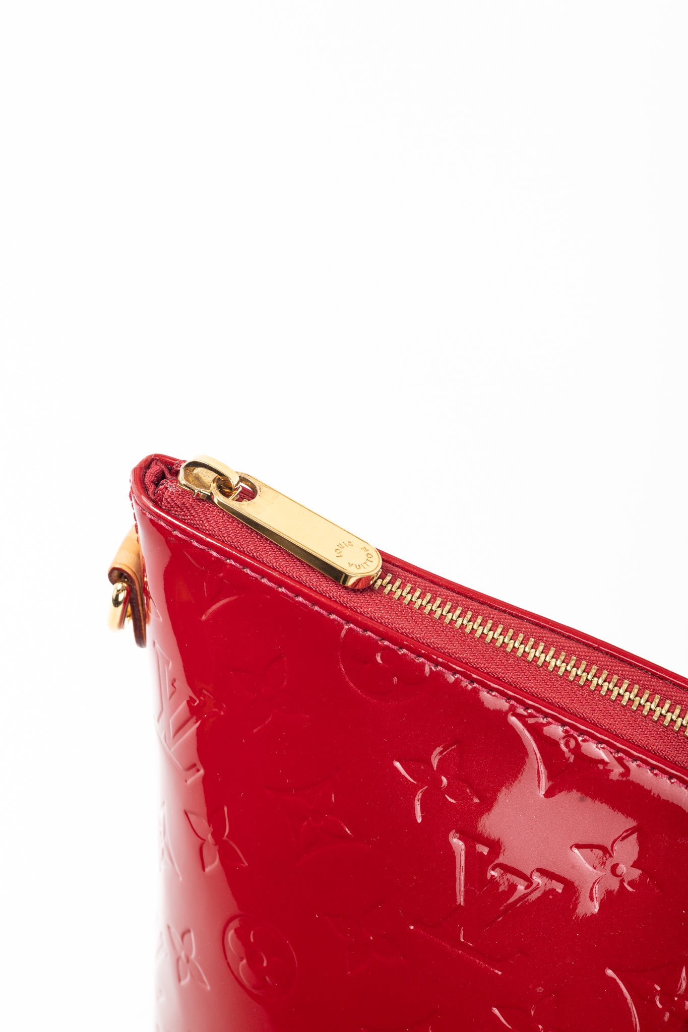 Bellevue GM Pomme D'Amour Monogram Vernis Leather Tote