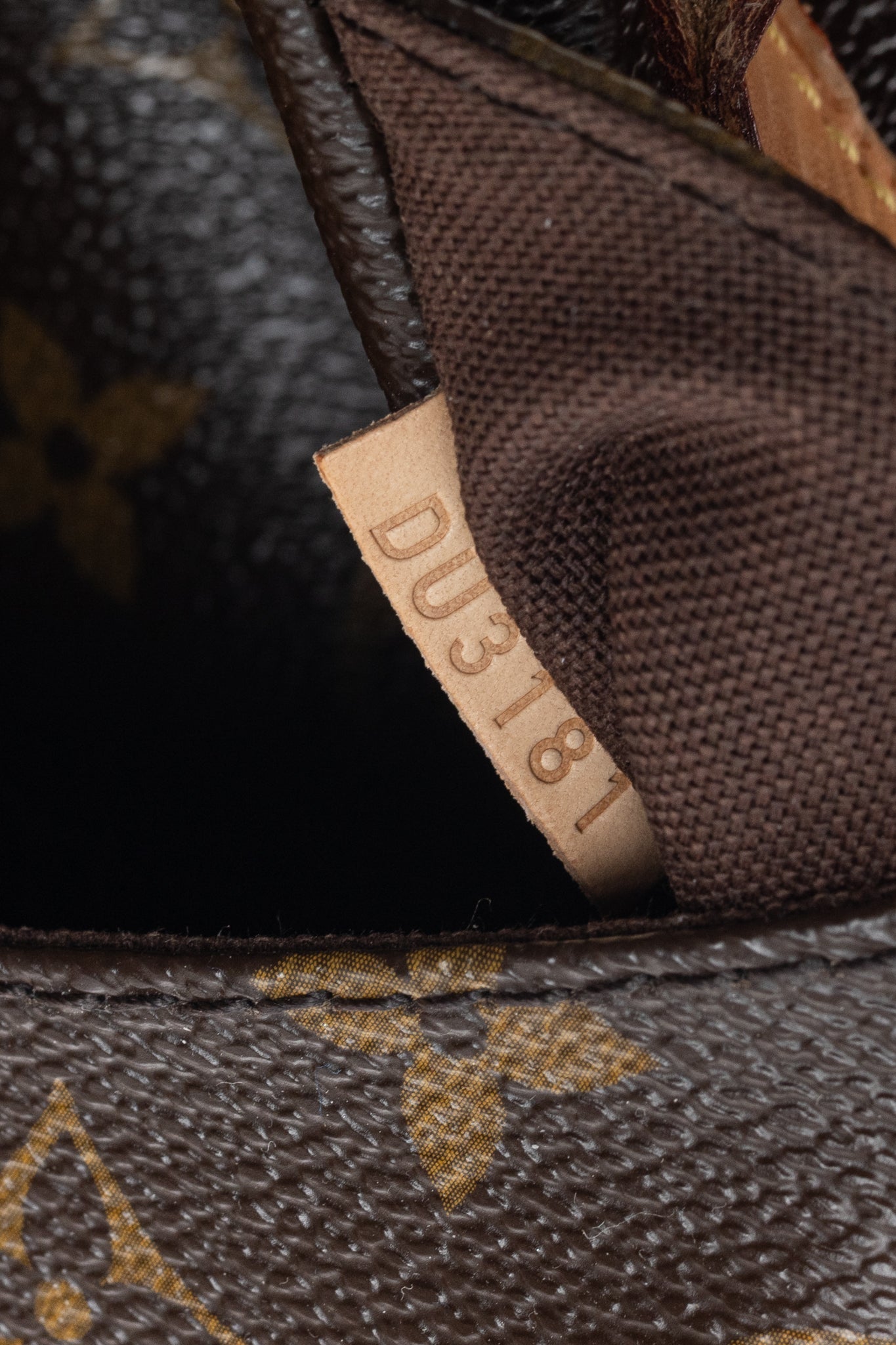 Menilmontant MM Monogram Canvas Messenger Bag
