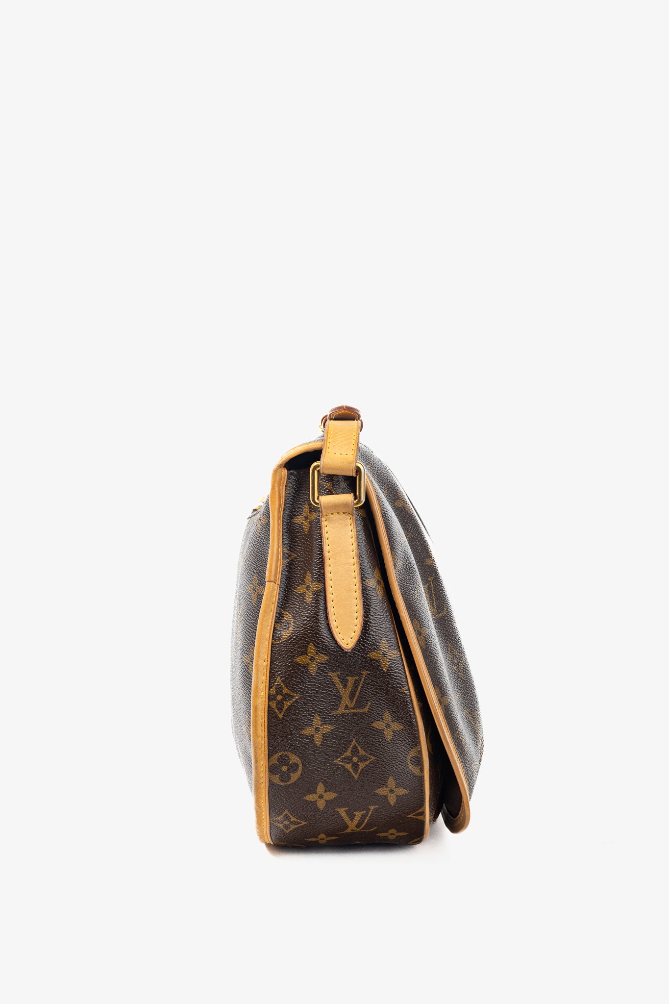 Menilmontant MM Monogram Canvas Messenger Bag