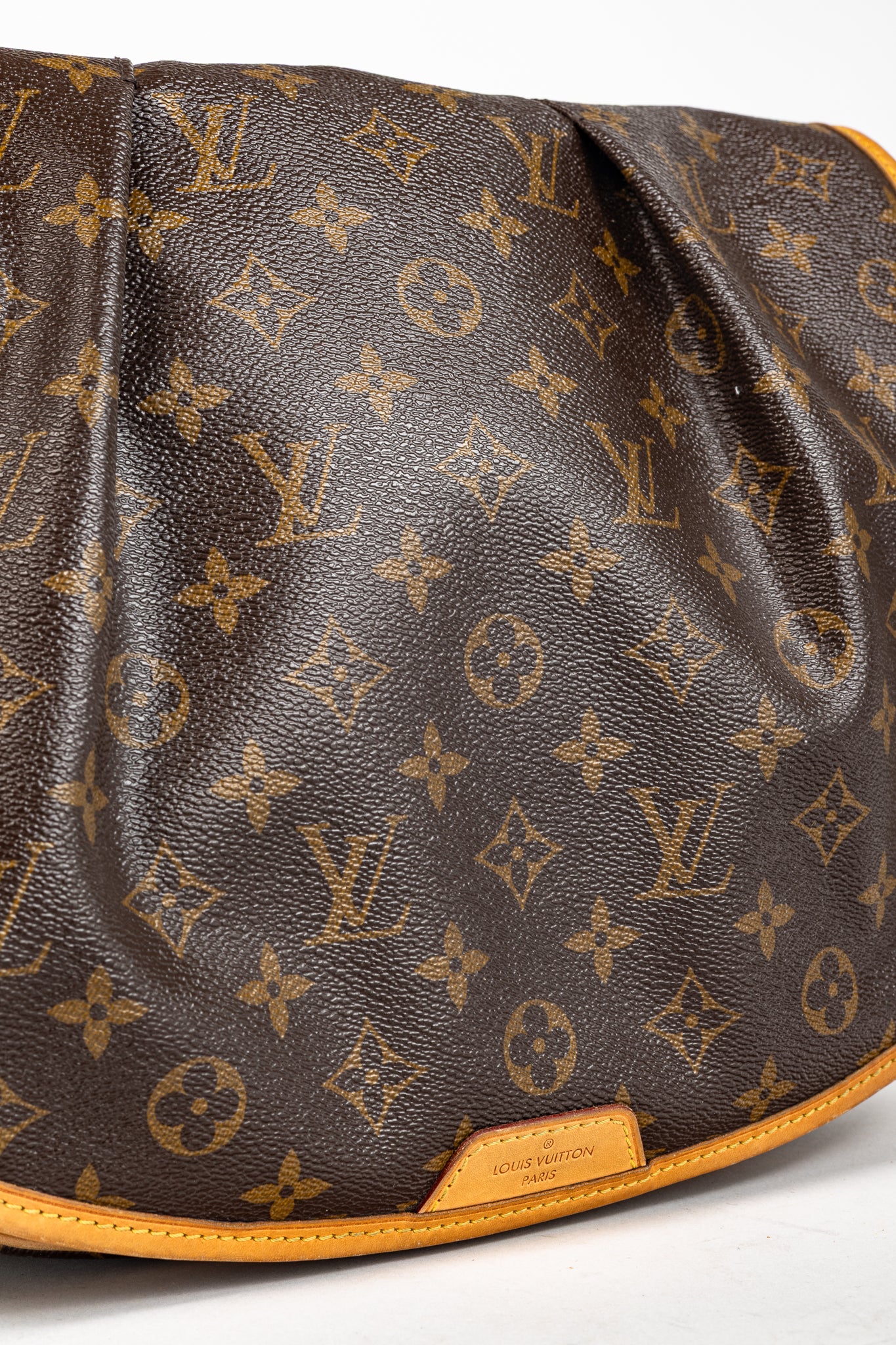 Menilmontant MM Monogram Canvas Messenger Bag