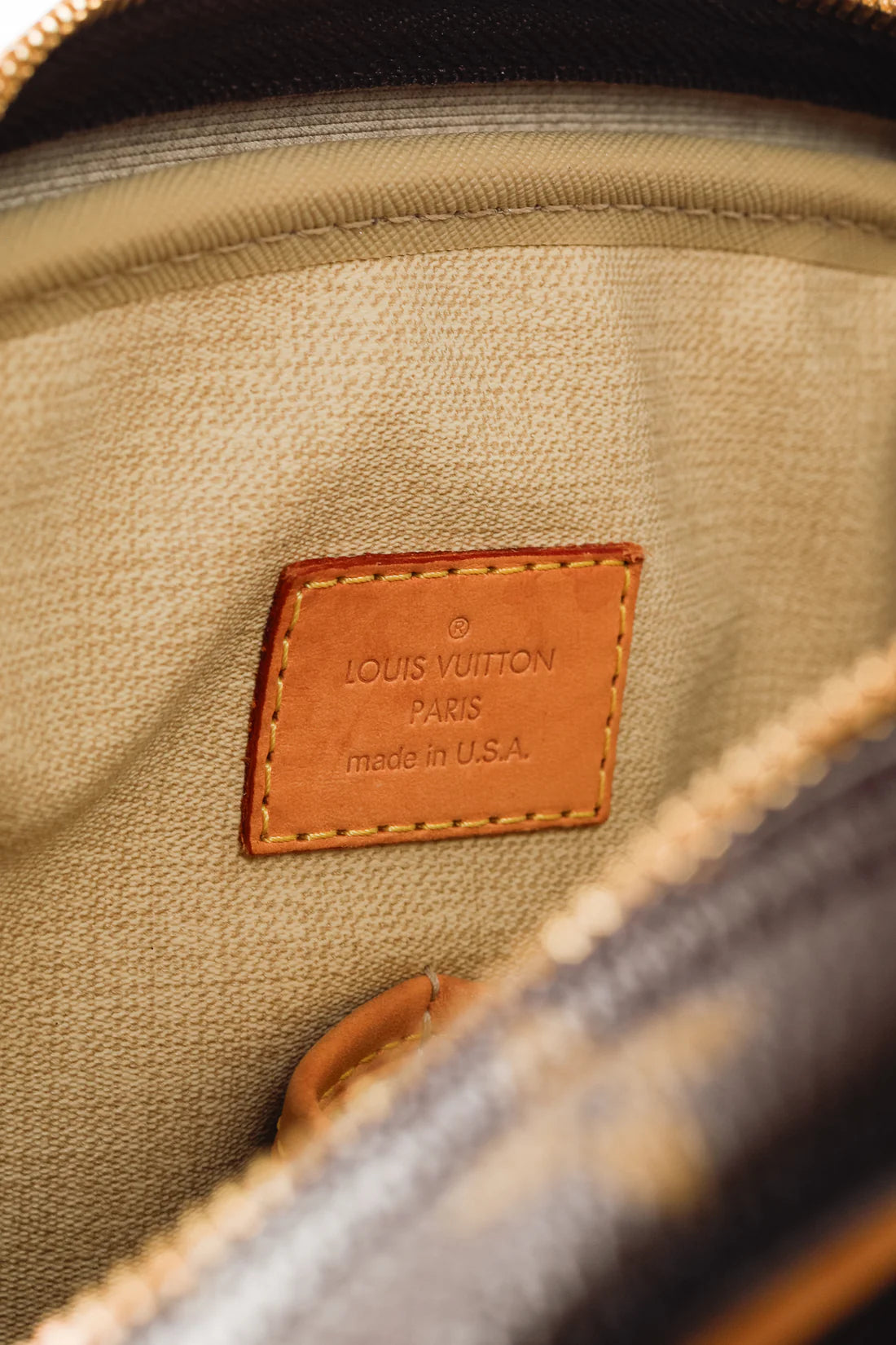 Trouville Monogram Canvas Top-Handle Bag