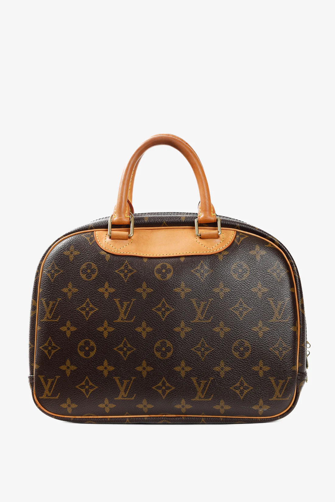 Trouville Monogram Canvas Top-Handle Bag