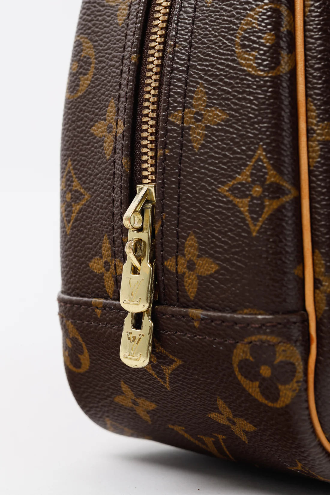 Trouville Monogram Canvas Top-Handle Bag