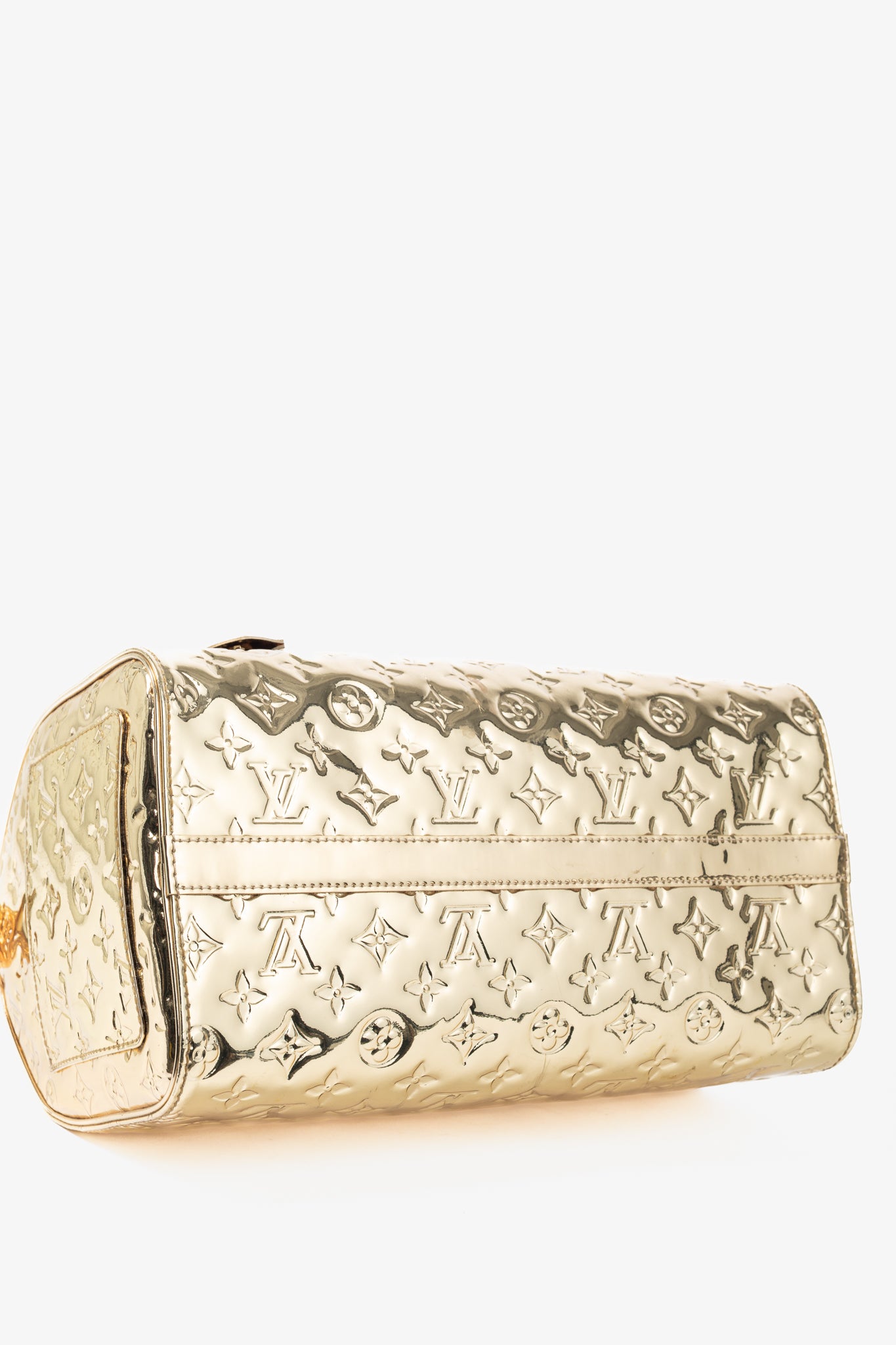 Speedy 30 Miroir Dore Monogram Miroir Boston Bag