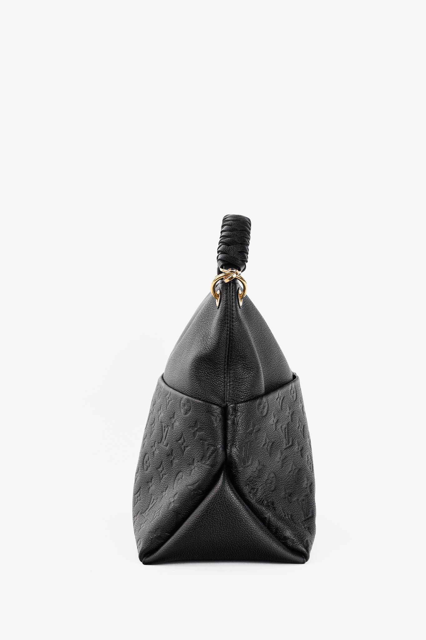 Maida Black Empreinte Monogram Leather Hobo