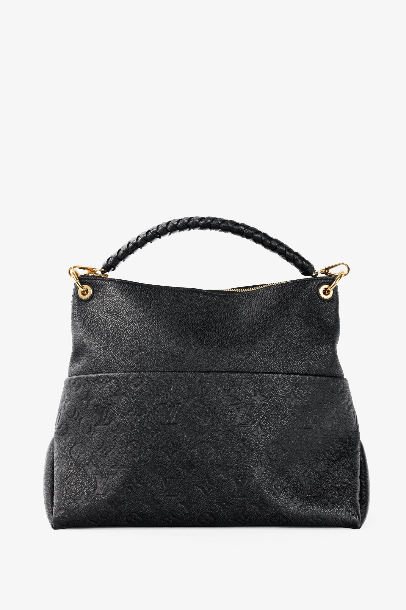 Maida Black Empreinte Monogram Leather Hobo