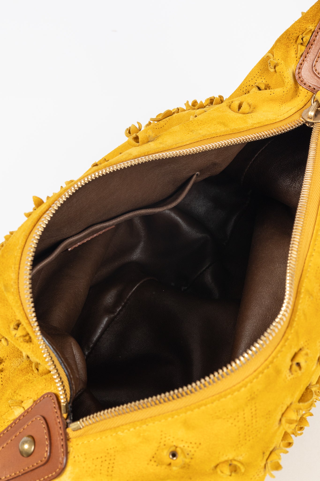 Onatah Fleurs GM Mais Suede Hobo Bag