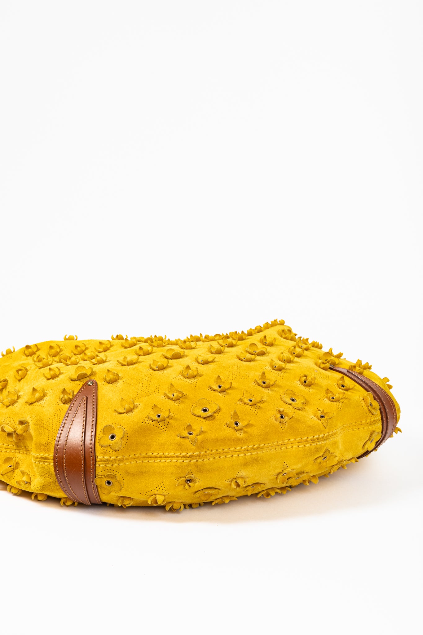 Onatah Fleurs GM Mais Suede Hobo Bag