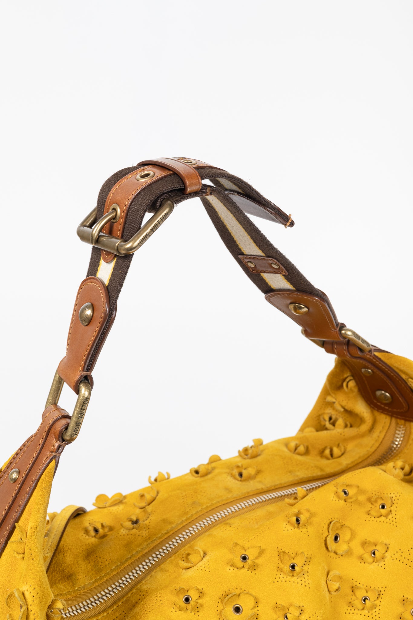 Onatah Fleurs GM Mais Suede Hobo Bag