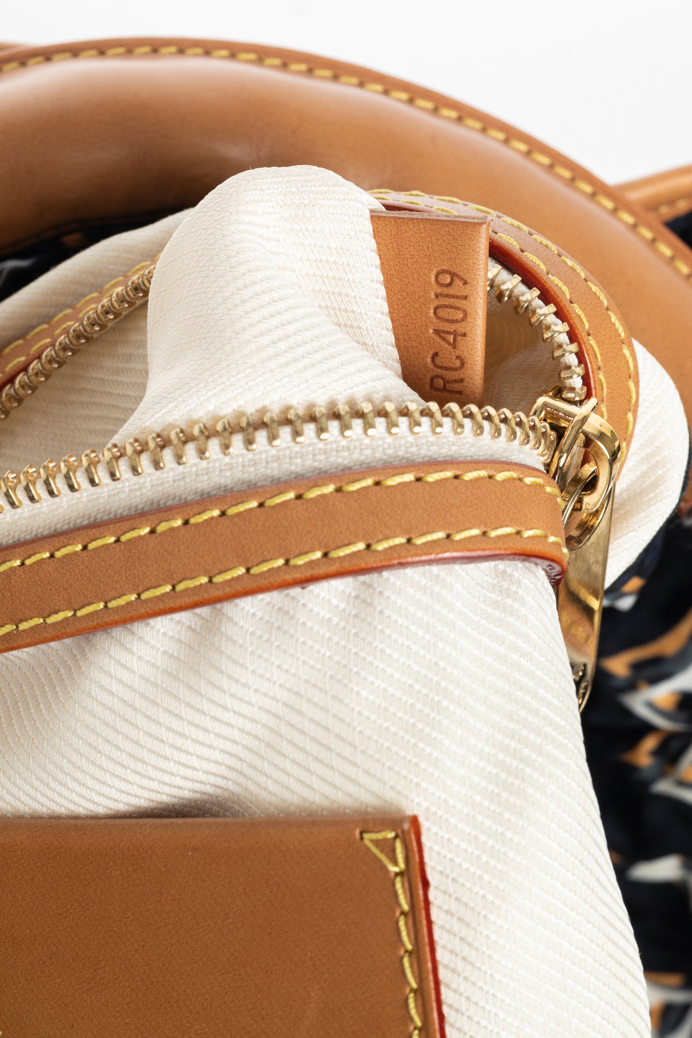 Cruise 2010 Bulles MM Navy Nylon Monogram Rope-Tassel Hobo Bag