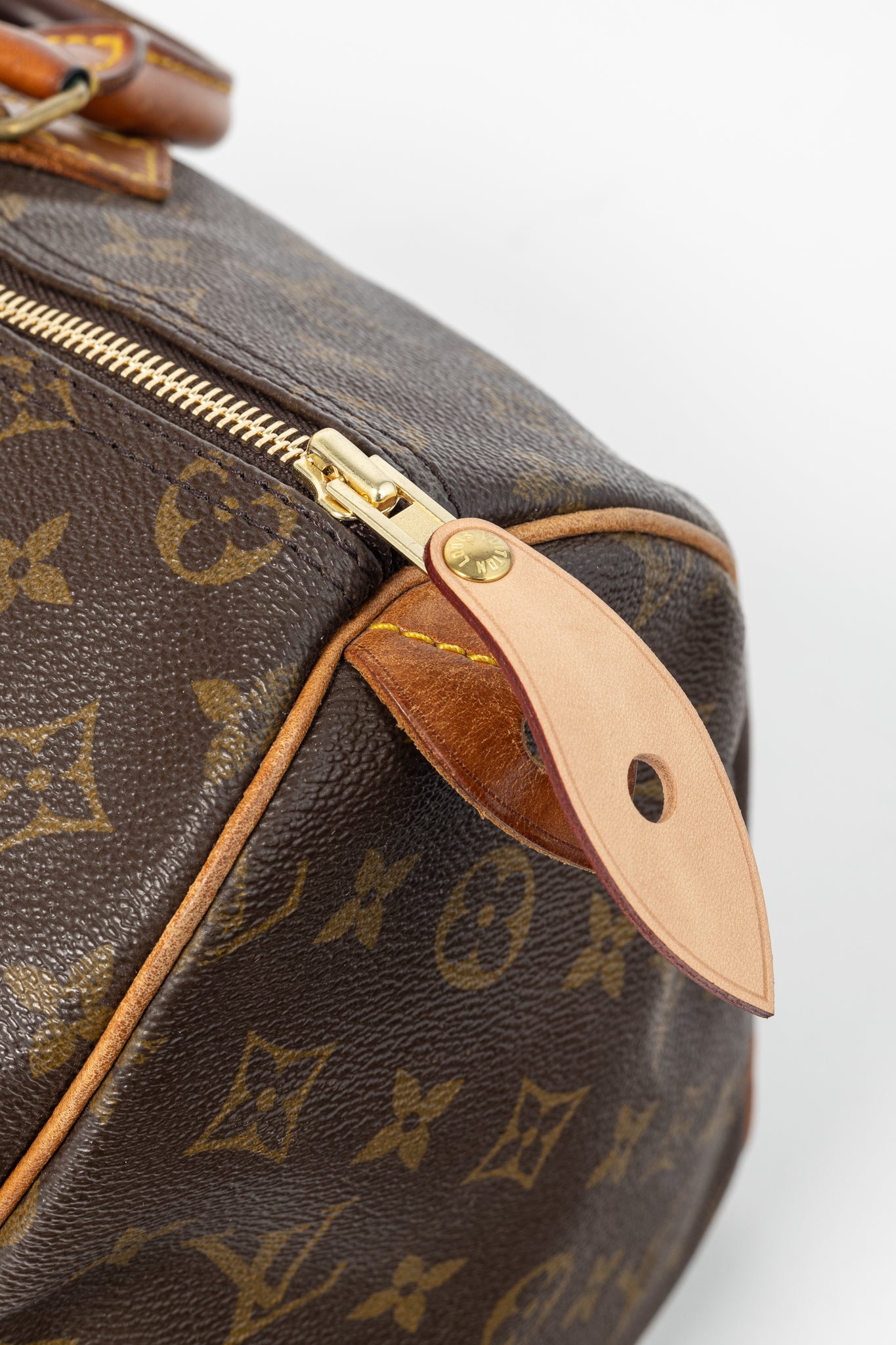 80's-Vintage Speedy 35 Monogram Canvas Boston Bag