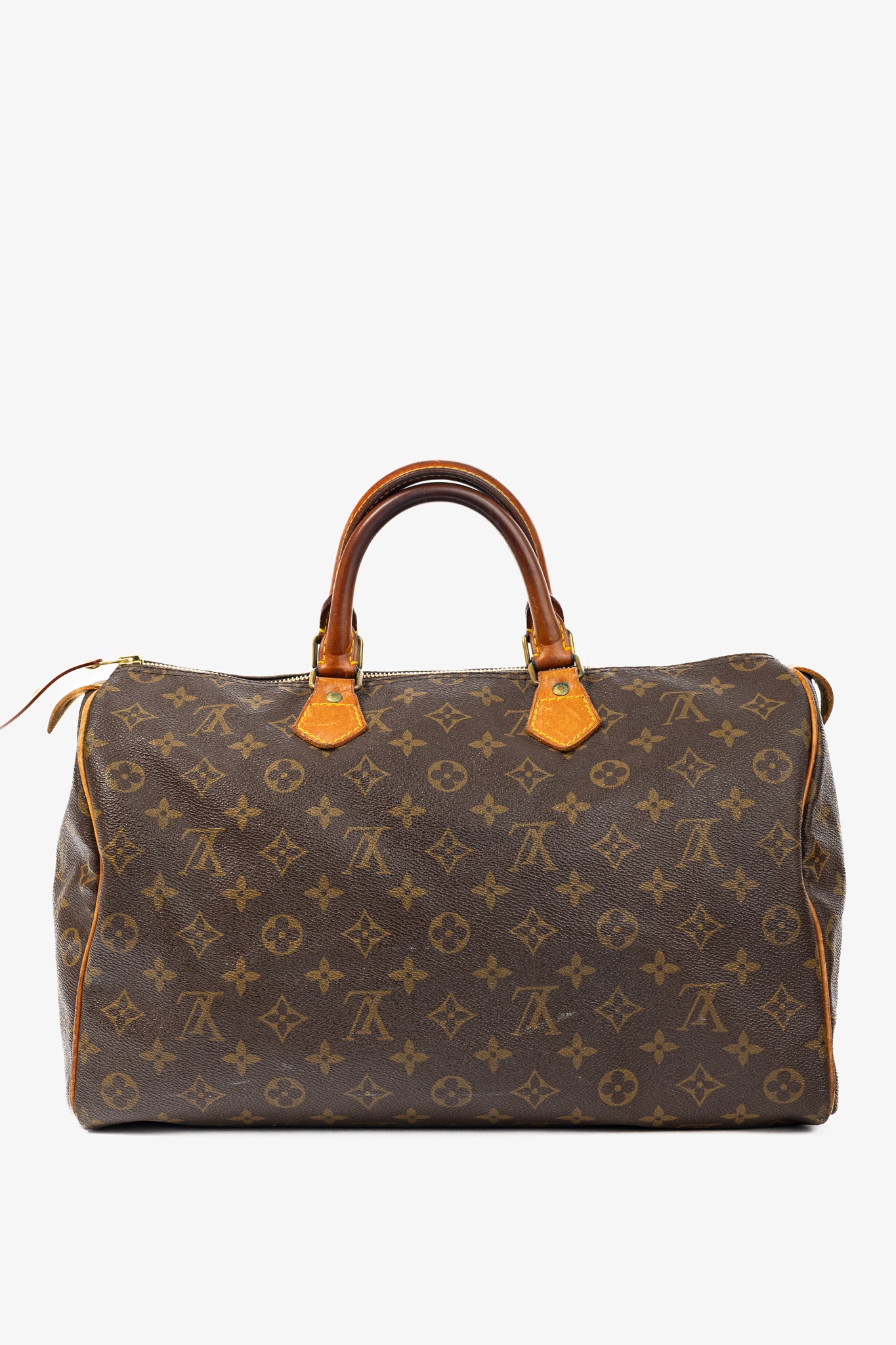 80's-Vintage Speedy 35 Monogram Canvas Boston Bag