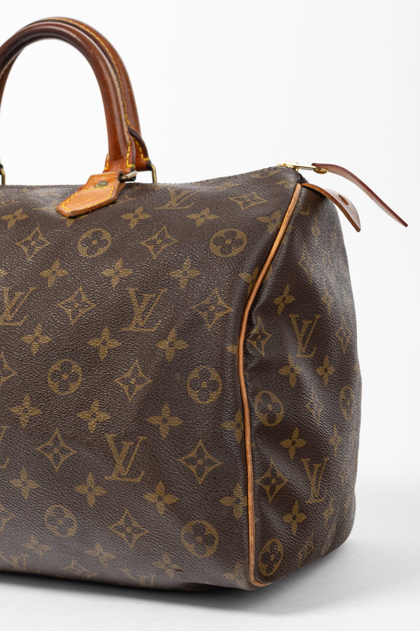 80's-Vintage Speedy 35 Monogram Canvas Boston Bag