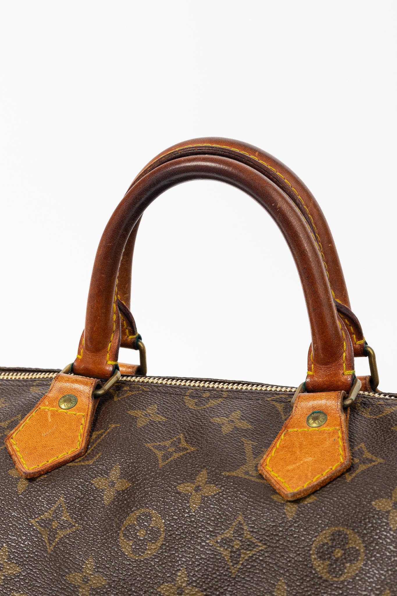 80's-Vintage Speedy 35 Monogram Canvas Boston Bag