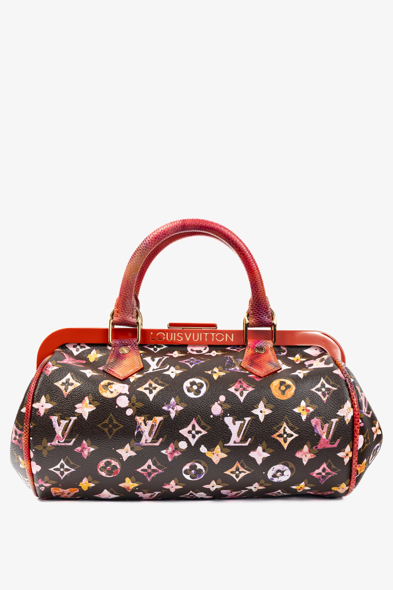 Louis Vuitton x Richard Prince SS/08 Runway Papillon Frame Watercolor Bag