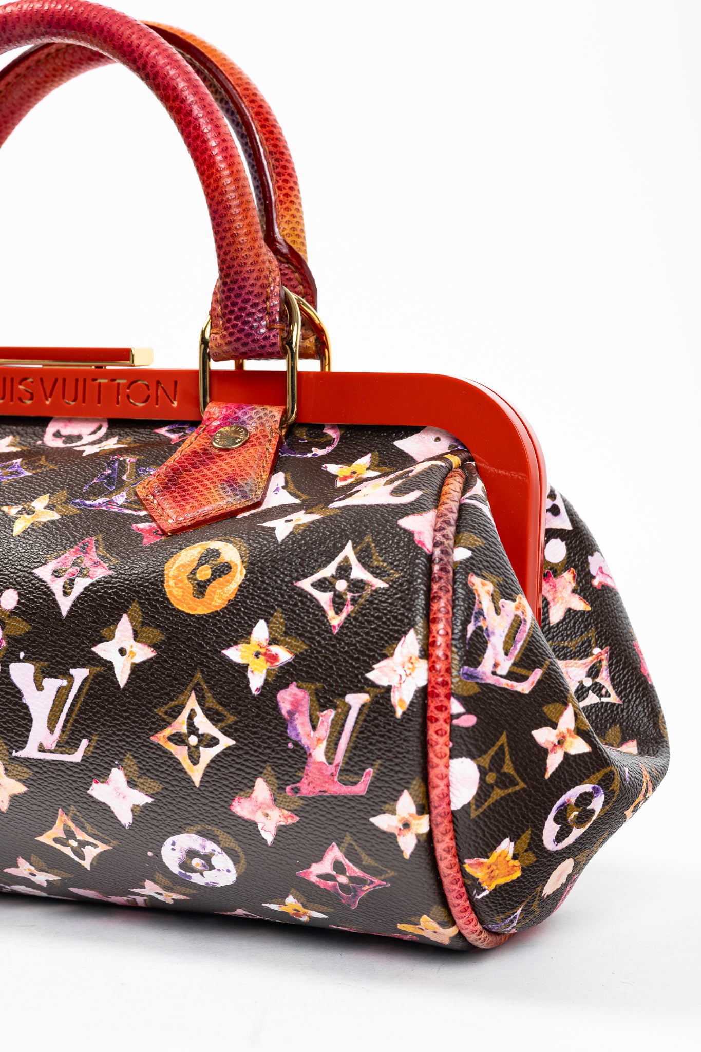 Louis Vuitton x Richard Prince SS/08 Runway Papillon Frame Watercolor Bag