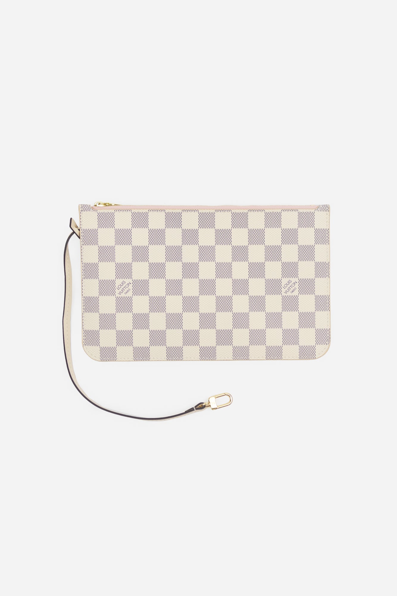 Damier Azur Neverfull MM Limited Edition with Cross Strap