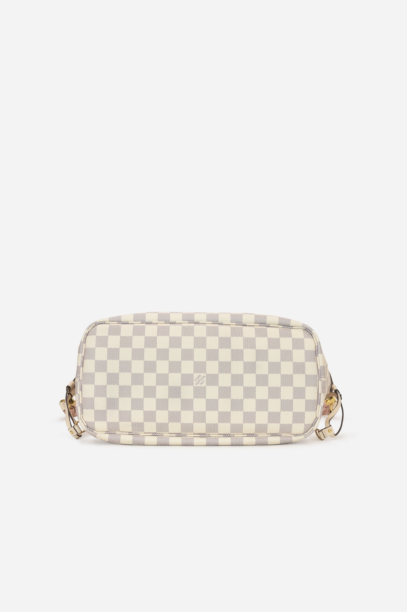 Damier Azur Neverfull MM Limited Edition with Cross Strap