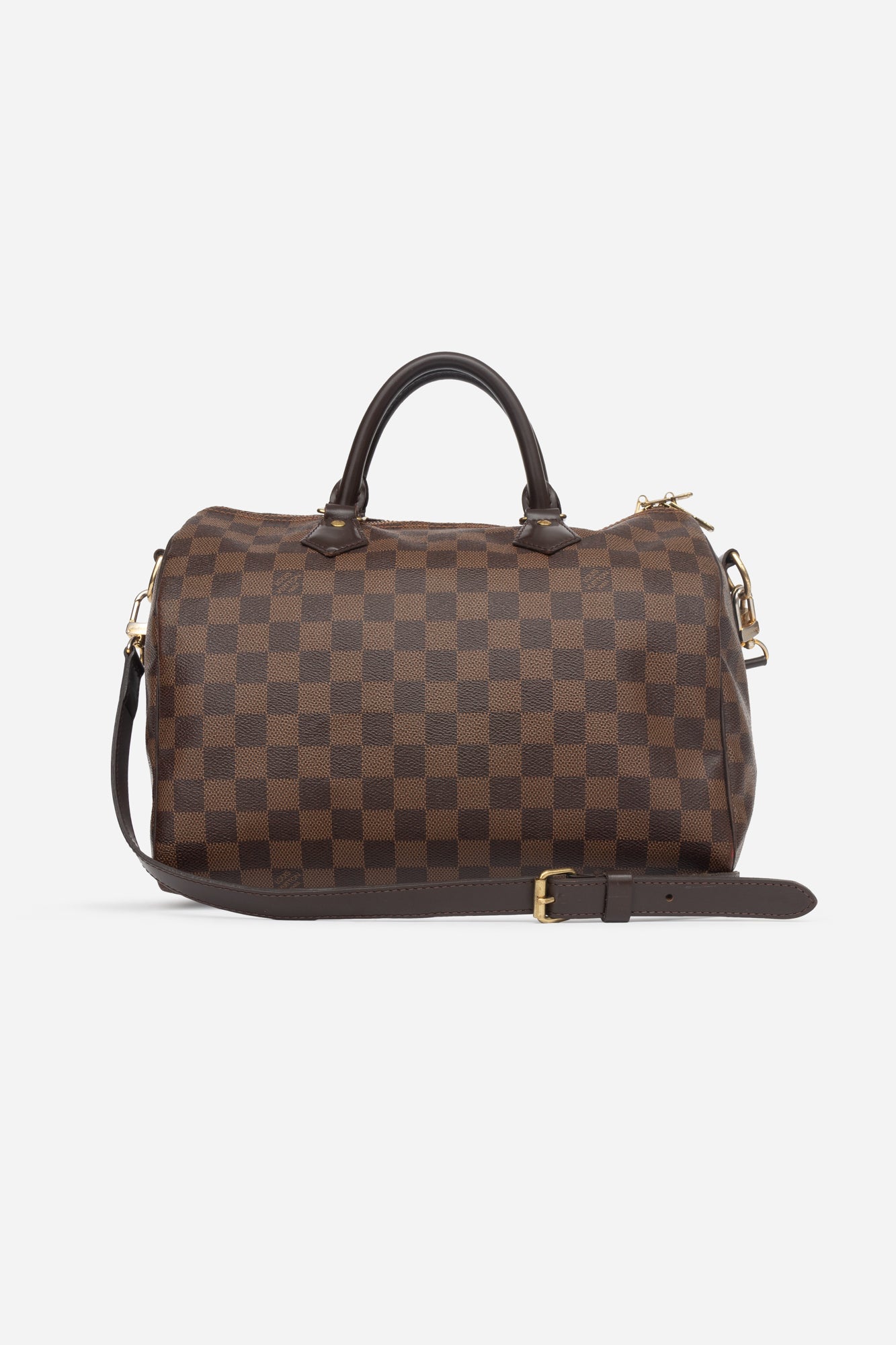 Damier Ebene Speedy 30 Bandoliere