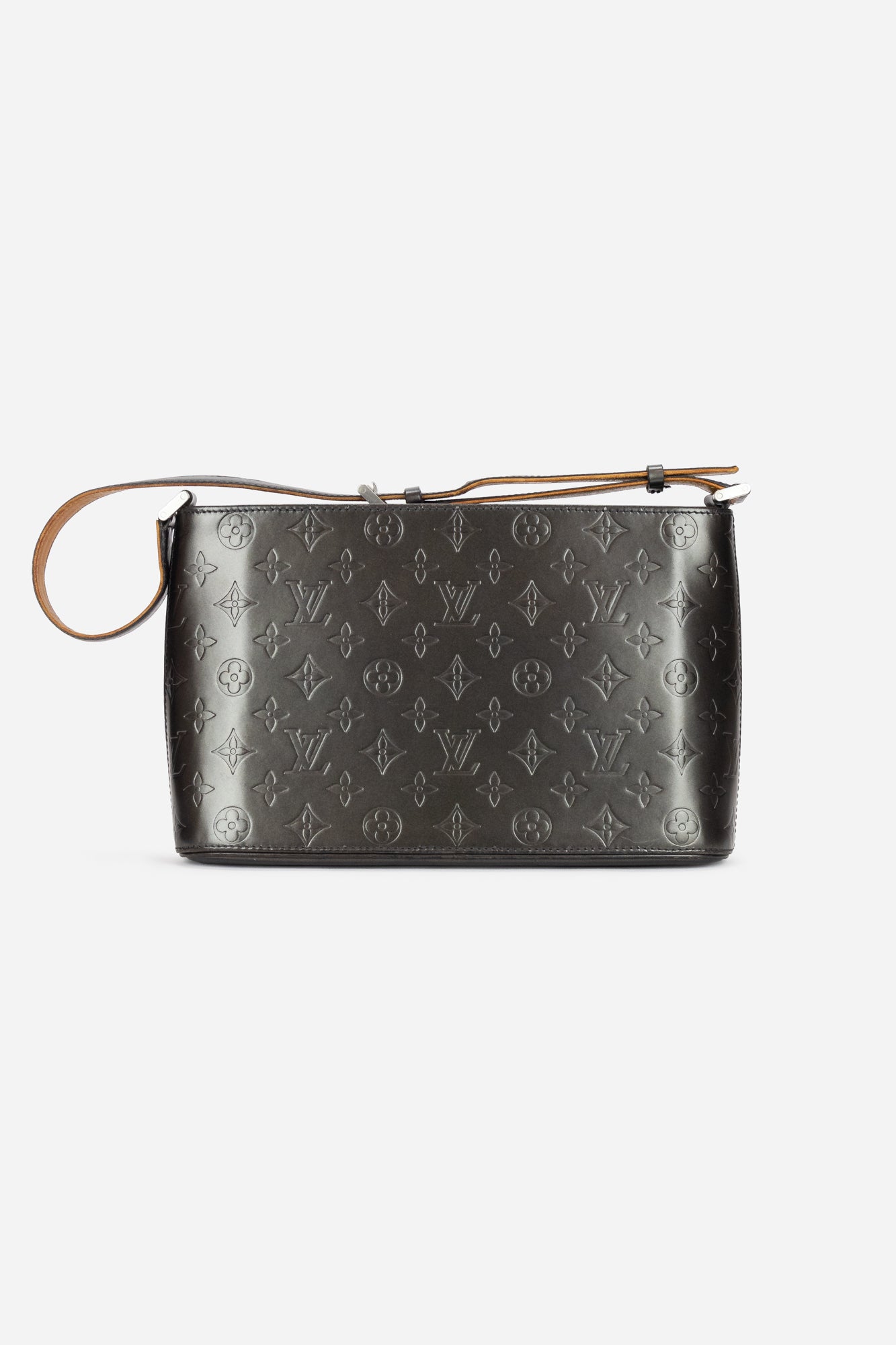 Louis Vuitton Black Leather Monogram Tote Bag — Labels Resale Boutique