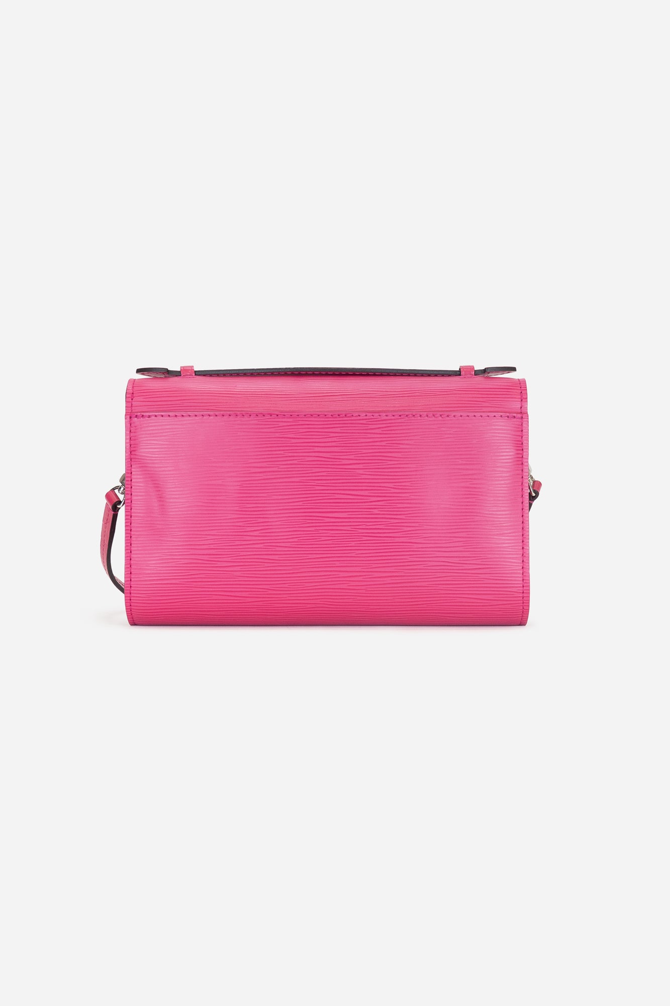 Hot Pink Clery Epi Leather Pochette Bag