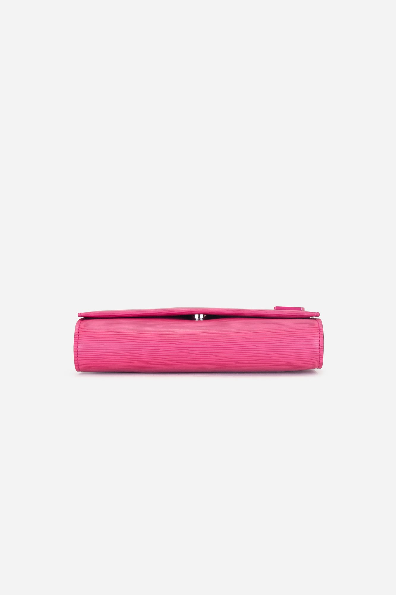 Hot Pink Clery Epi Leather Pochette Bag