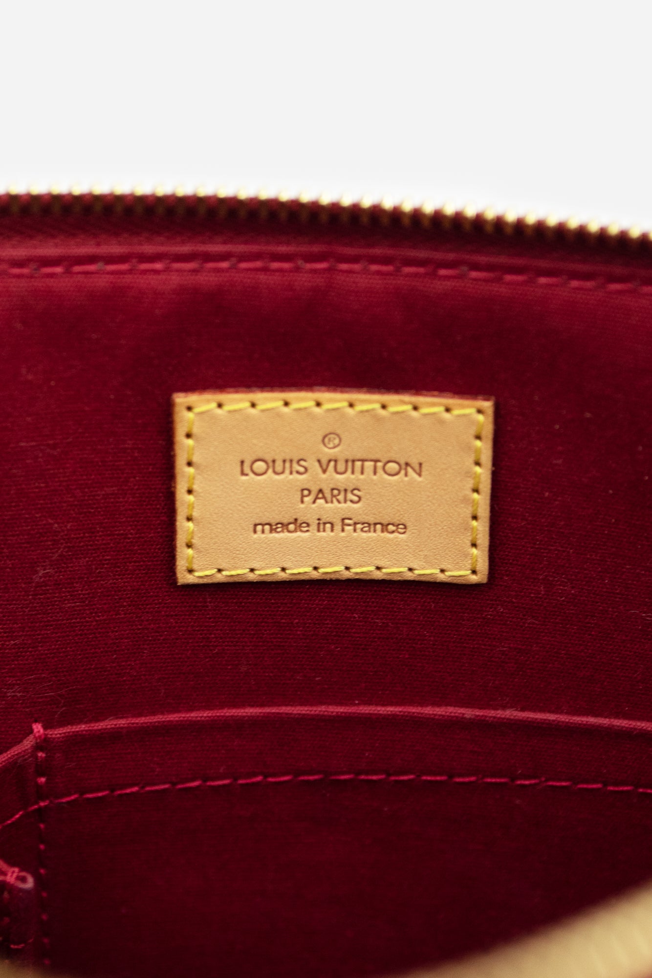 Louis Vuitton Pomme D'Amour Monogram Vernis Bellevue PM Bag