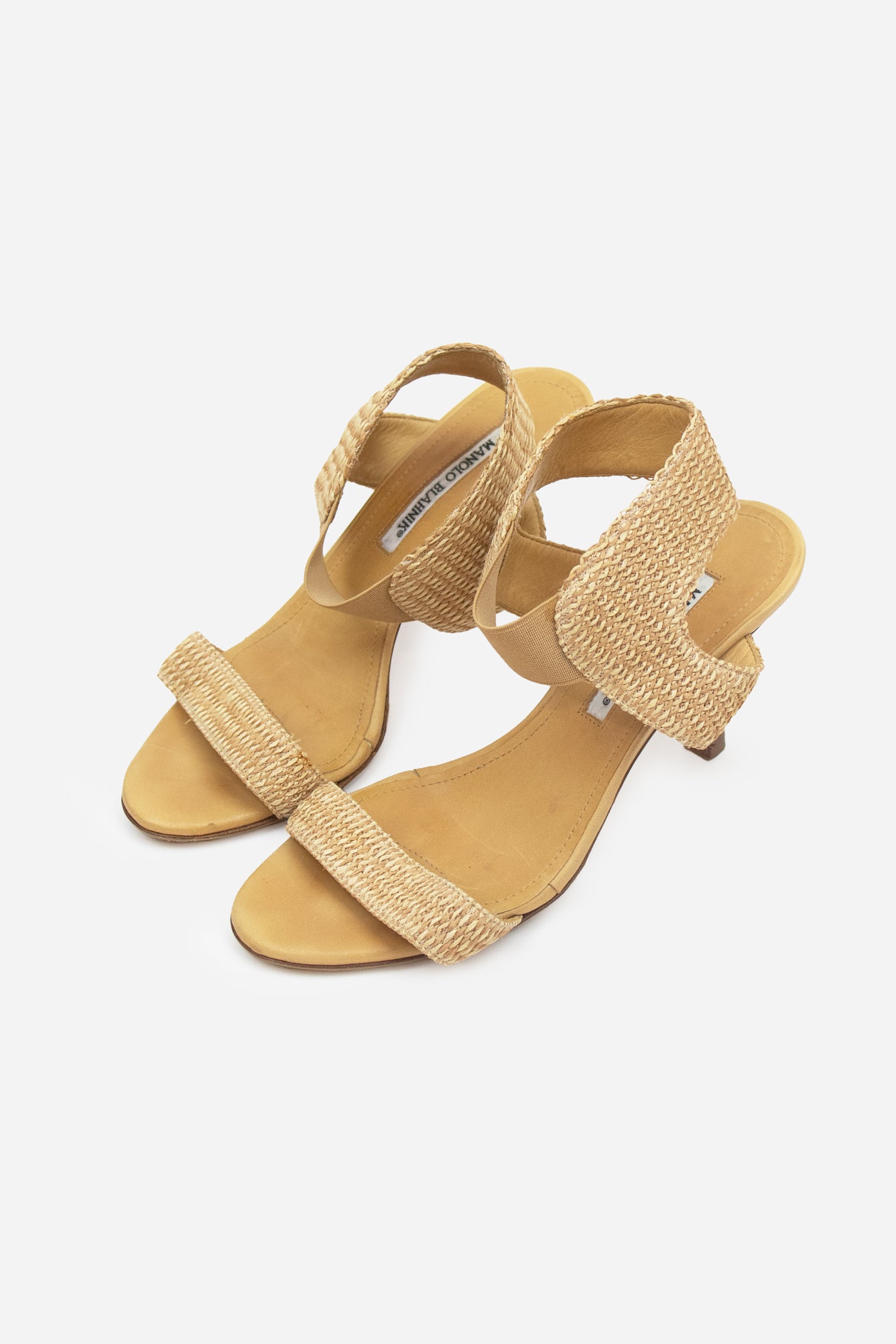 Beige Espadrille Ankle Strap Pump