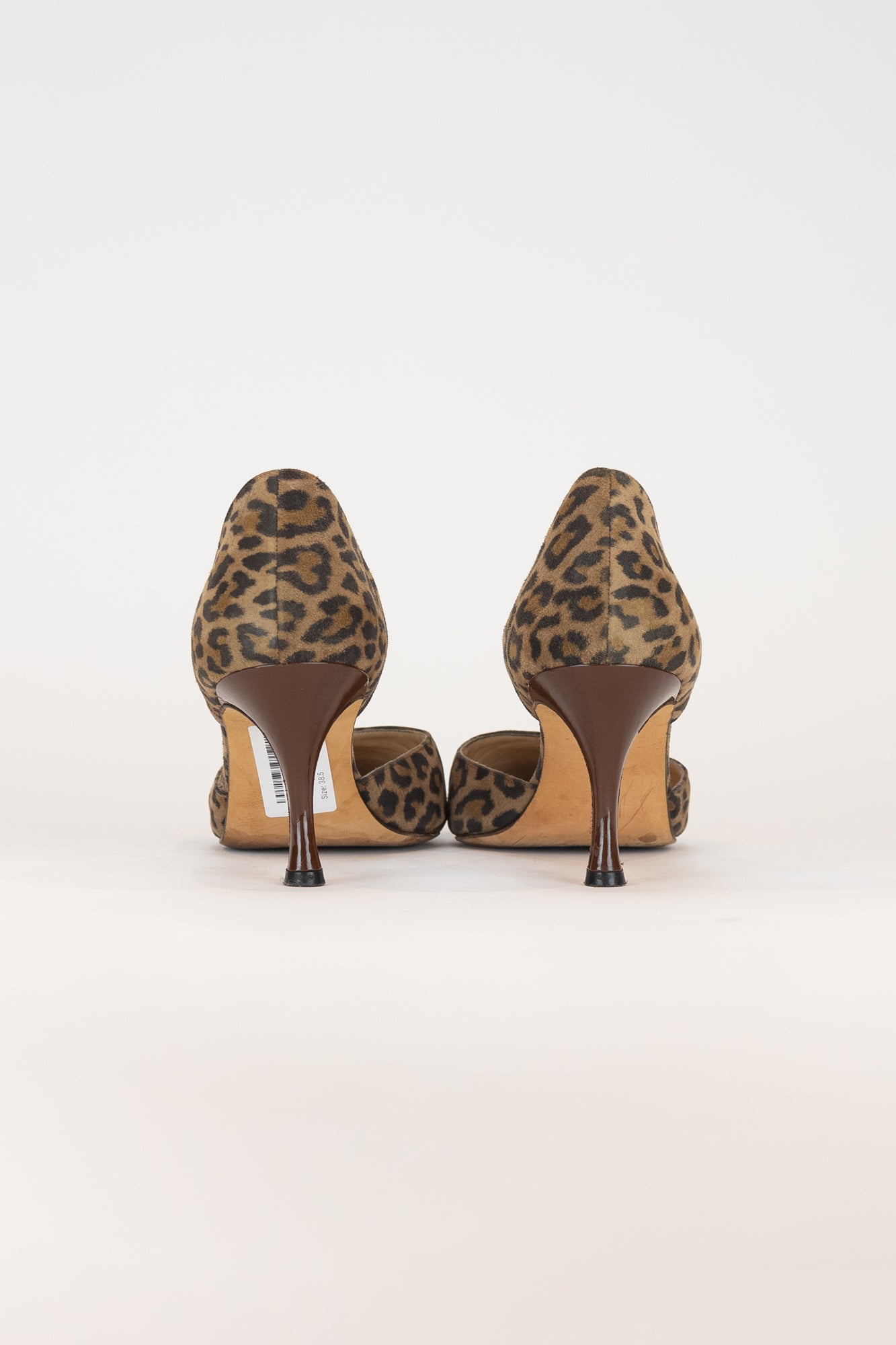 Cheetah And Croc Pointed Toe Pump