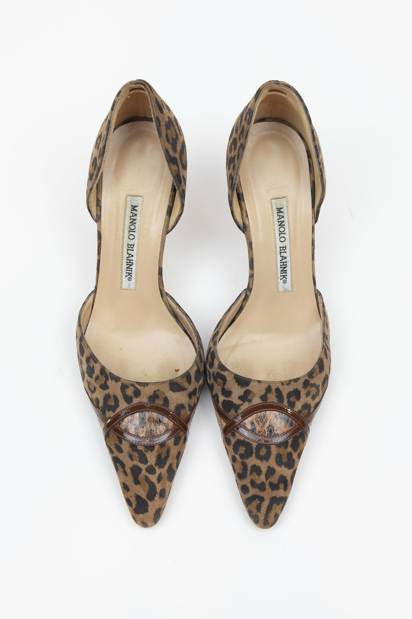 Cheetah And Croc Pointed Toe Pump