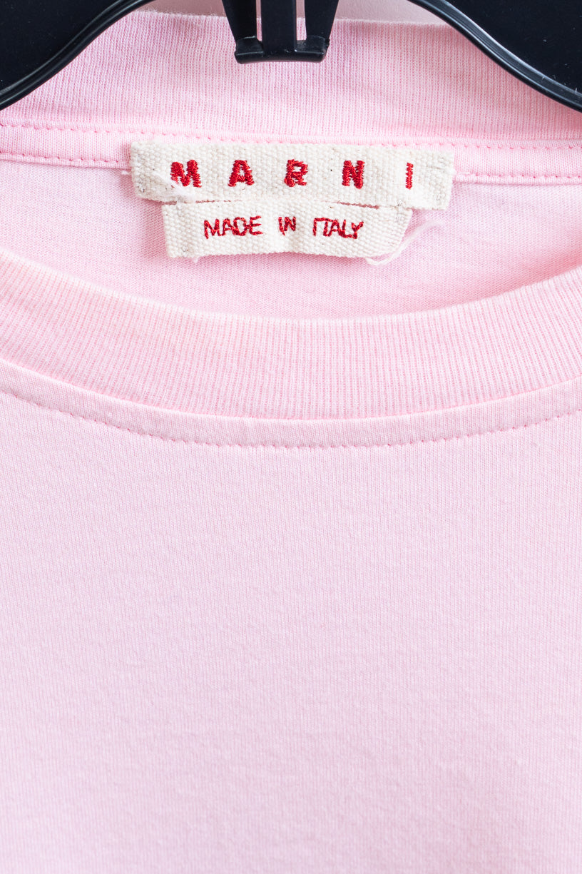 Pink Graphic Marni Long Sleeve Cotton