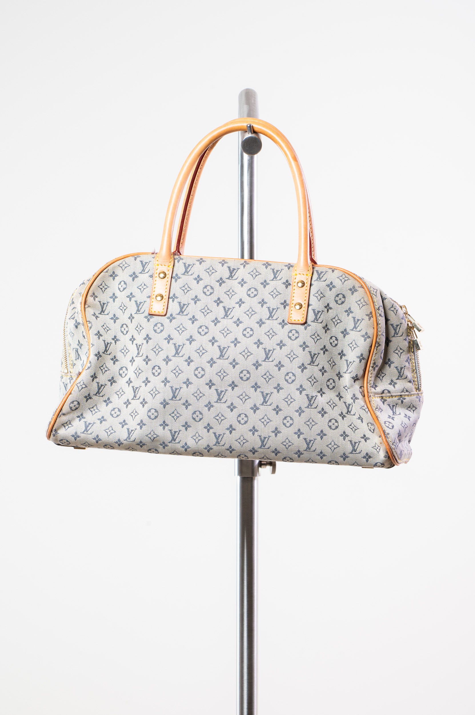 Back view of Louis Vuitton Denim Monogram Mini Lin Marie Tote