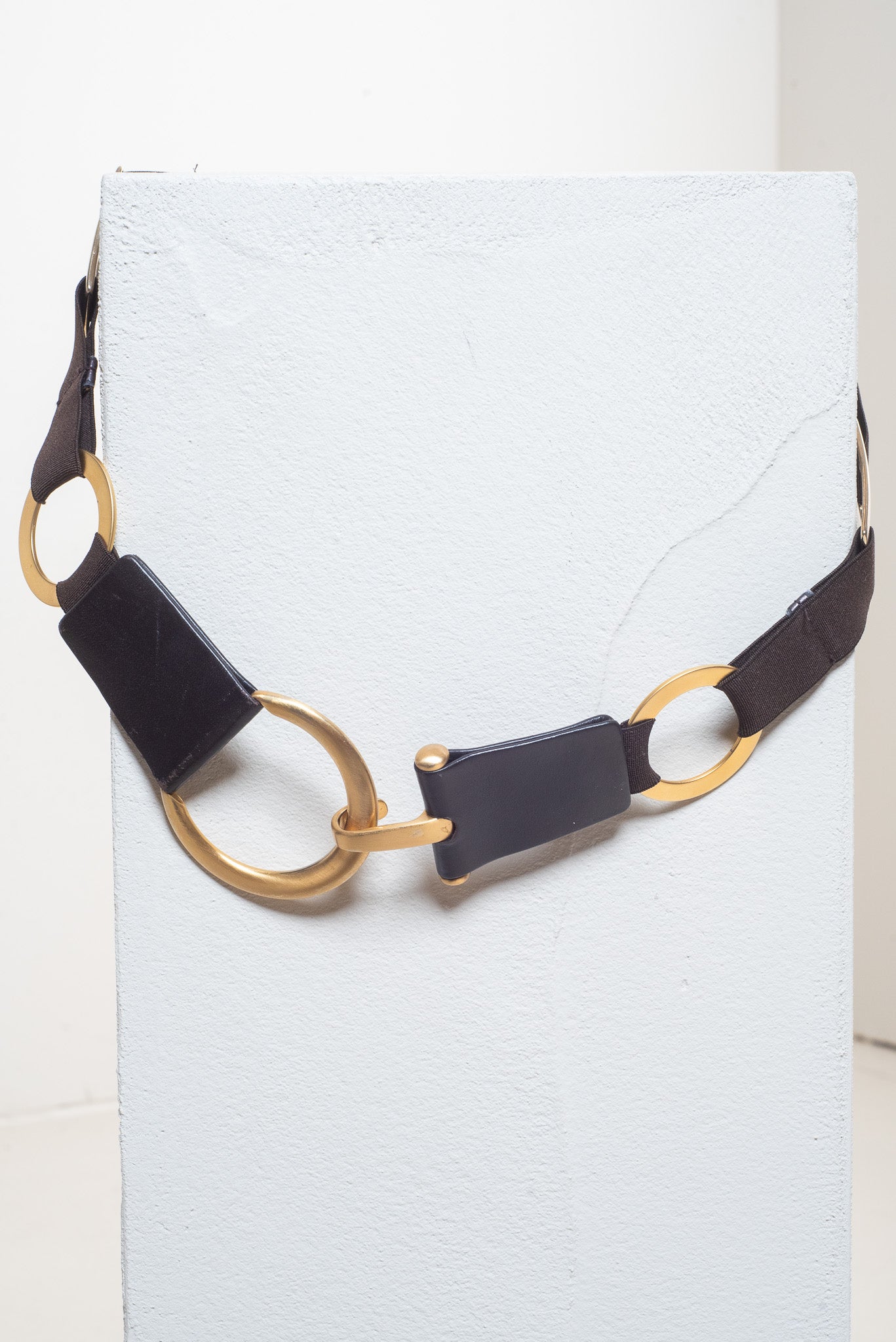 Brown and Gold Stretchy Belt