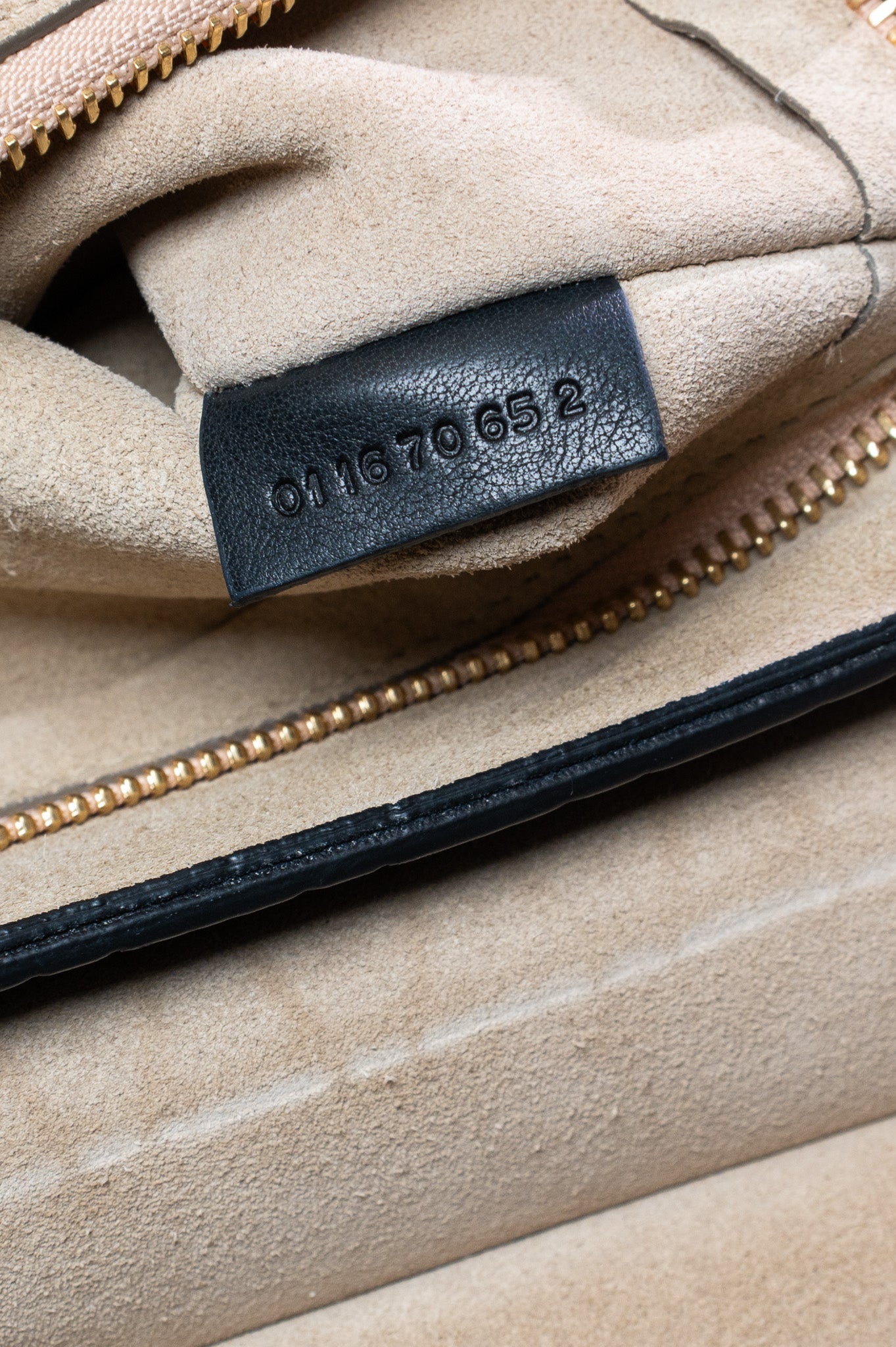 Black Diamond Embossed Faye Shoulder Bag