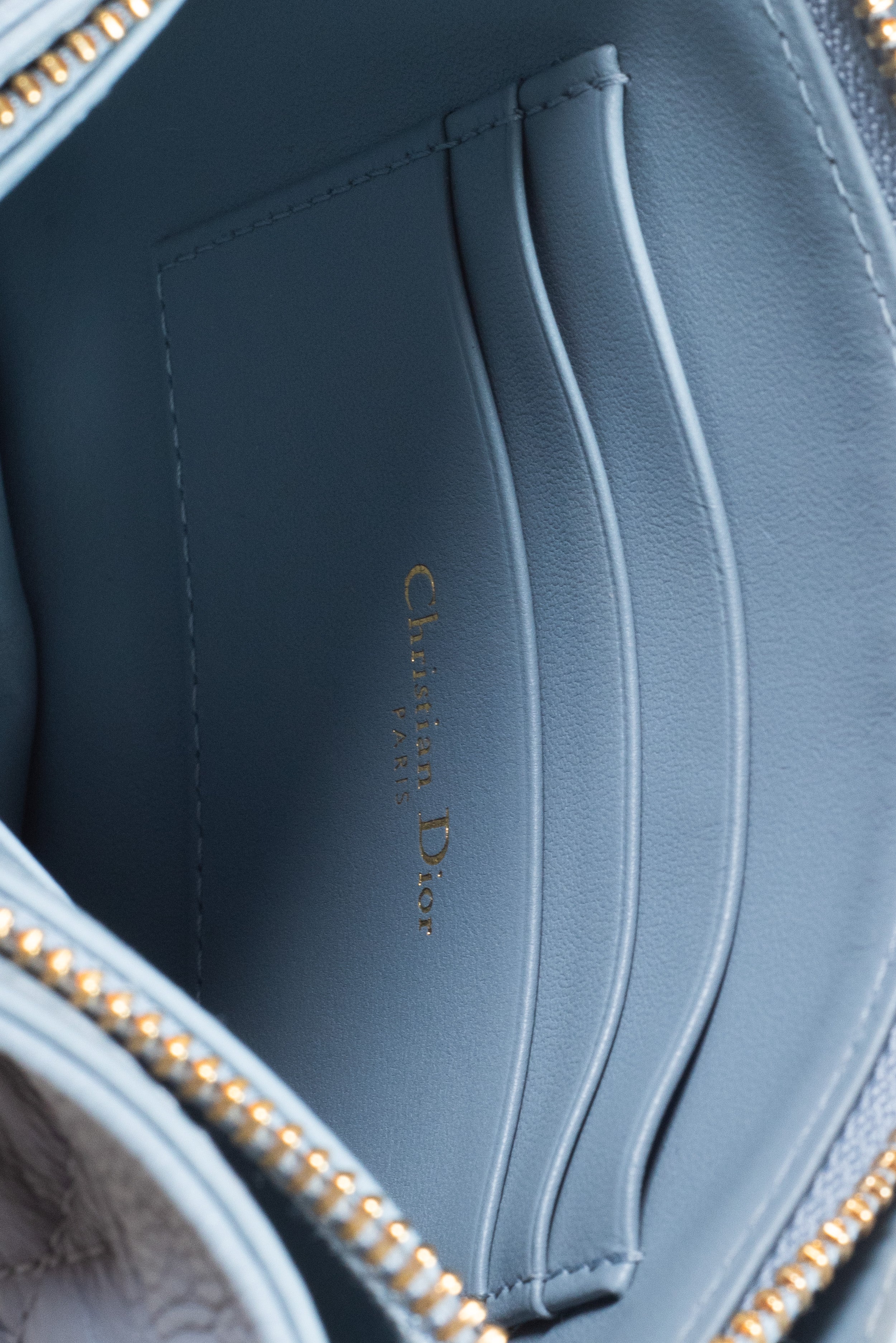 Caro Blue Every Dior Pouch