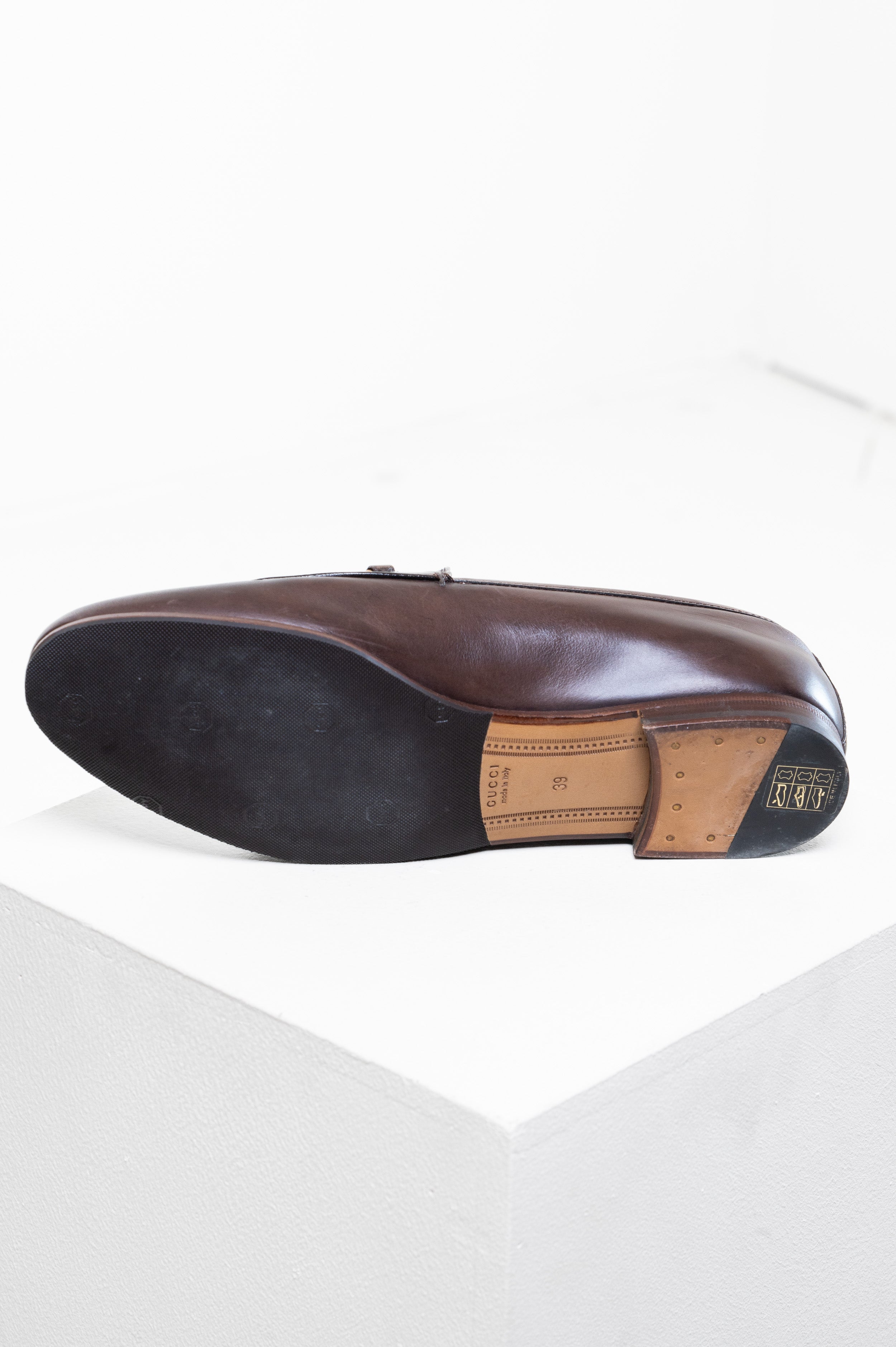 Resoled bottom of Gucci Jordaan Loafer