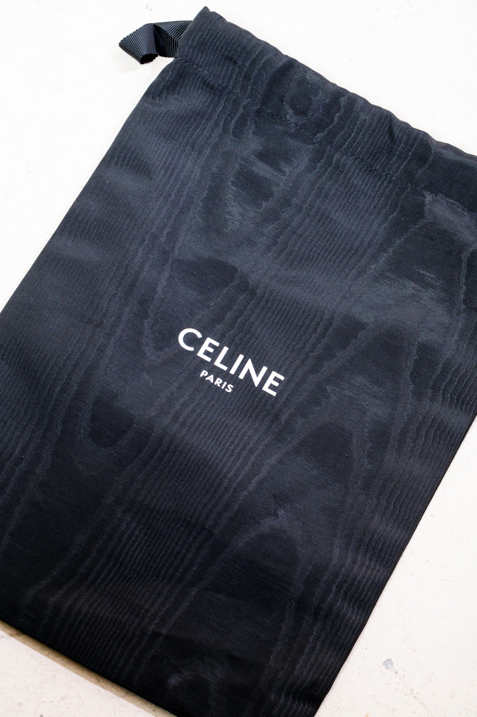 Dust bag of Celine Teen Triomphe Canvas Leather Crossbody Bag