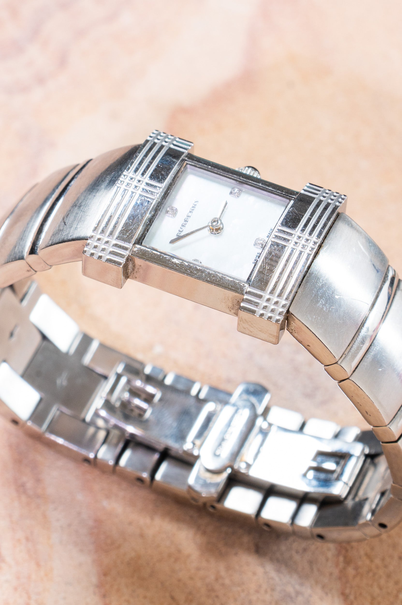 Silver Heritage Mother of Pearl Face Watch