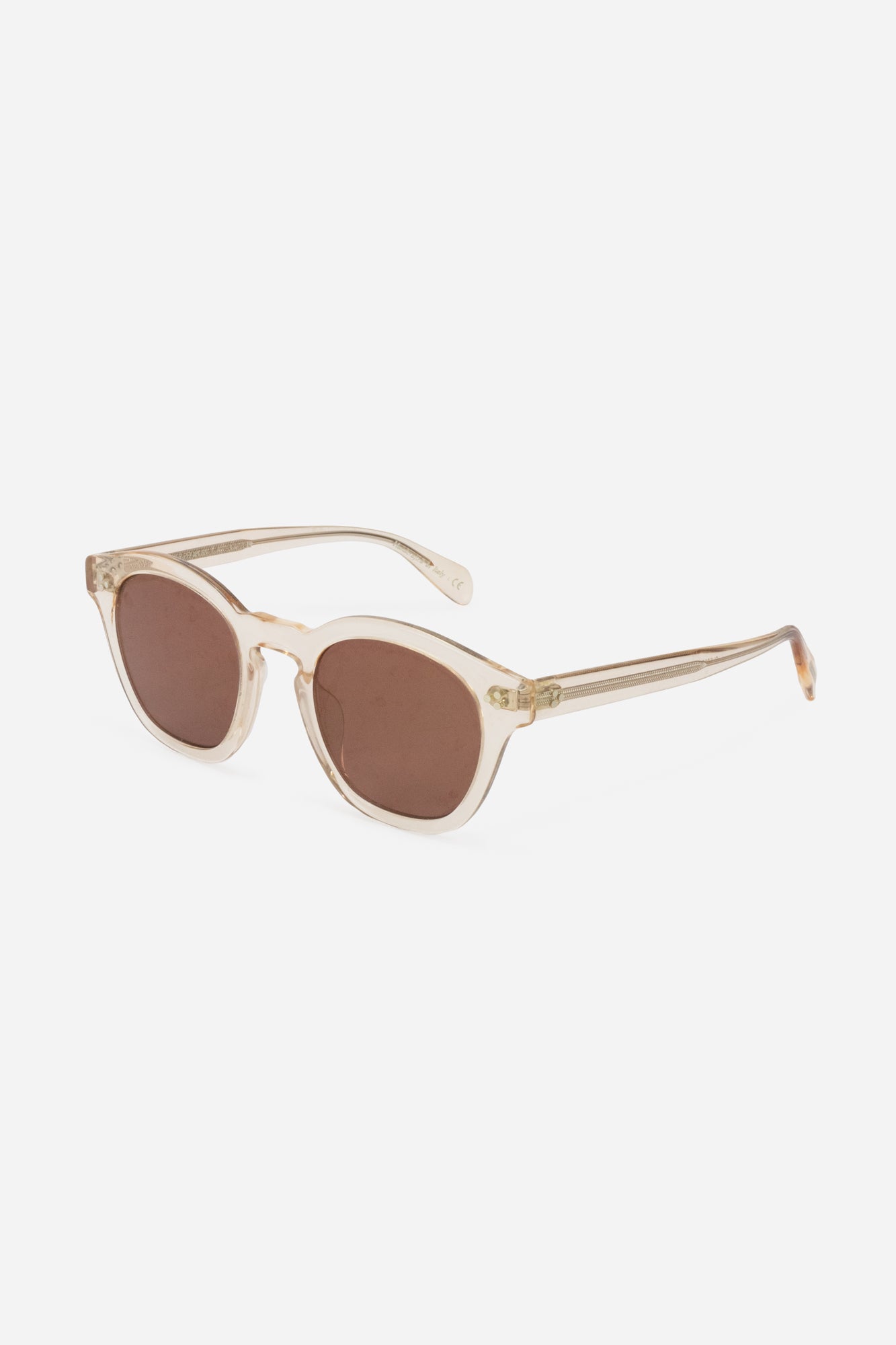 Light Brown/Clear Sunglasses