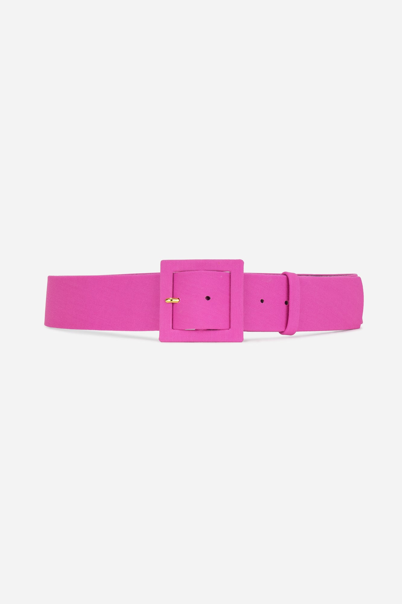 Pink Square Buckle Belt