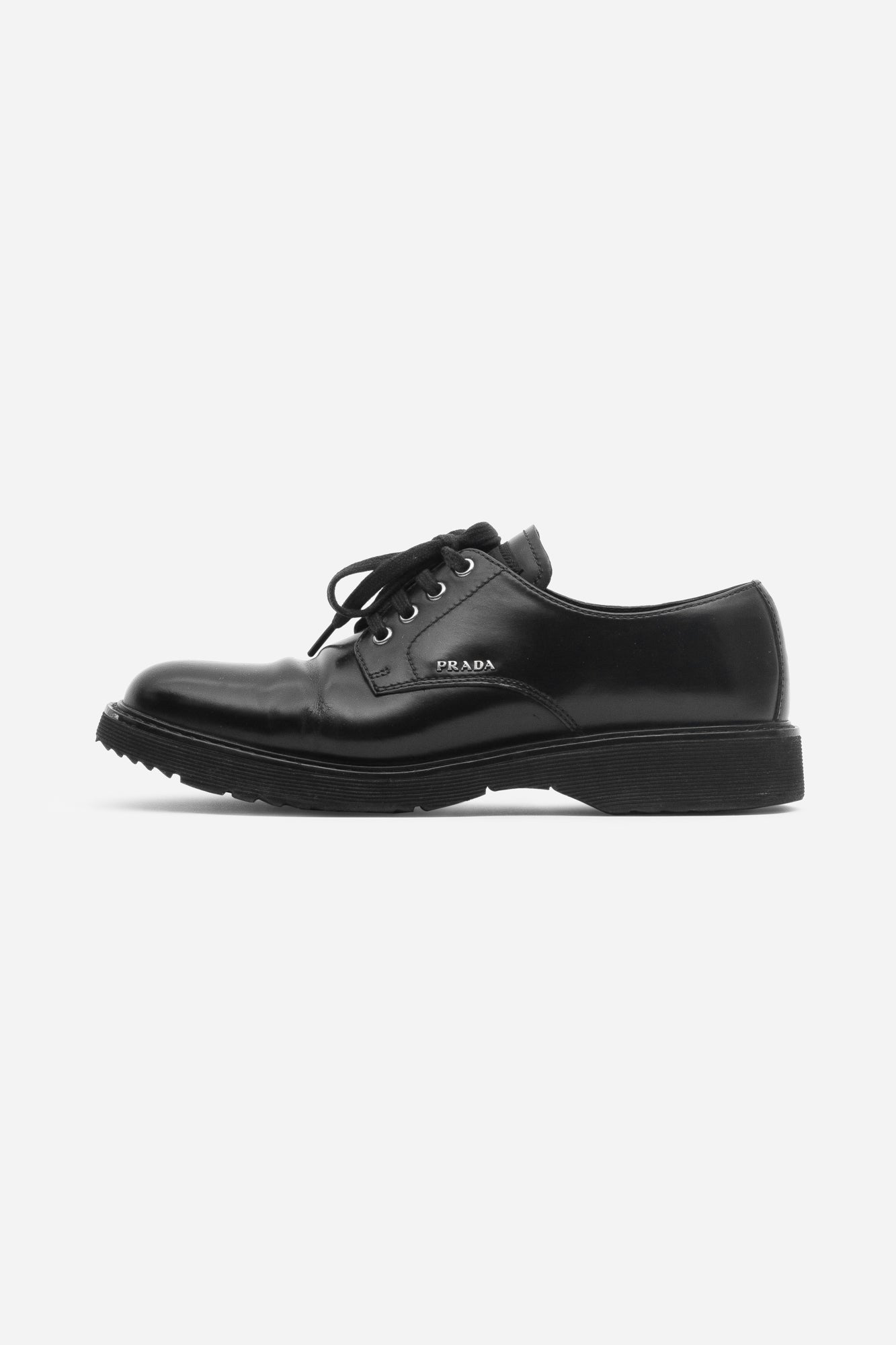 Black Leather Classic Loafers Leather