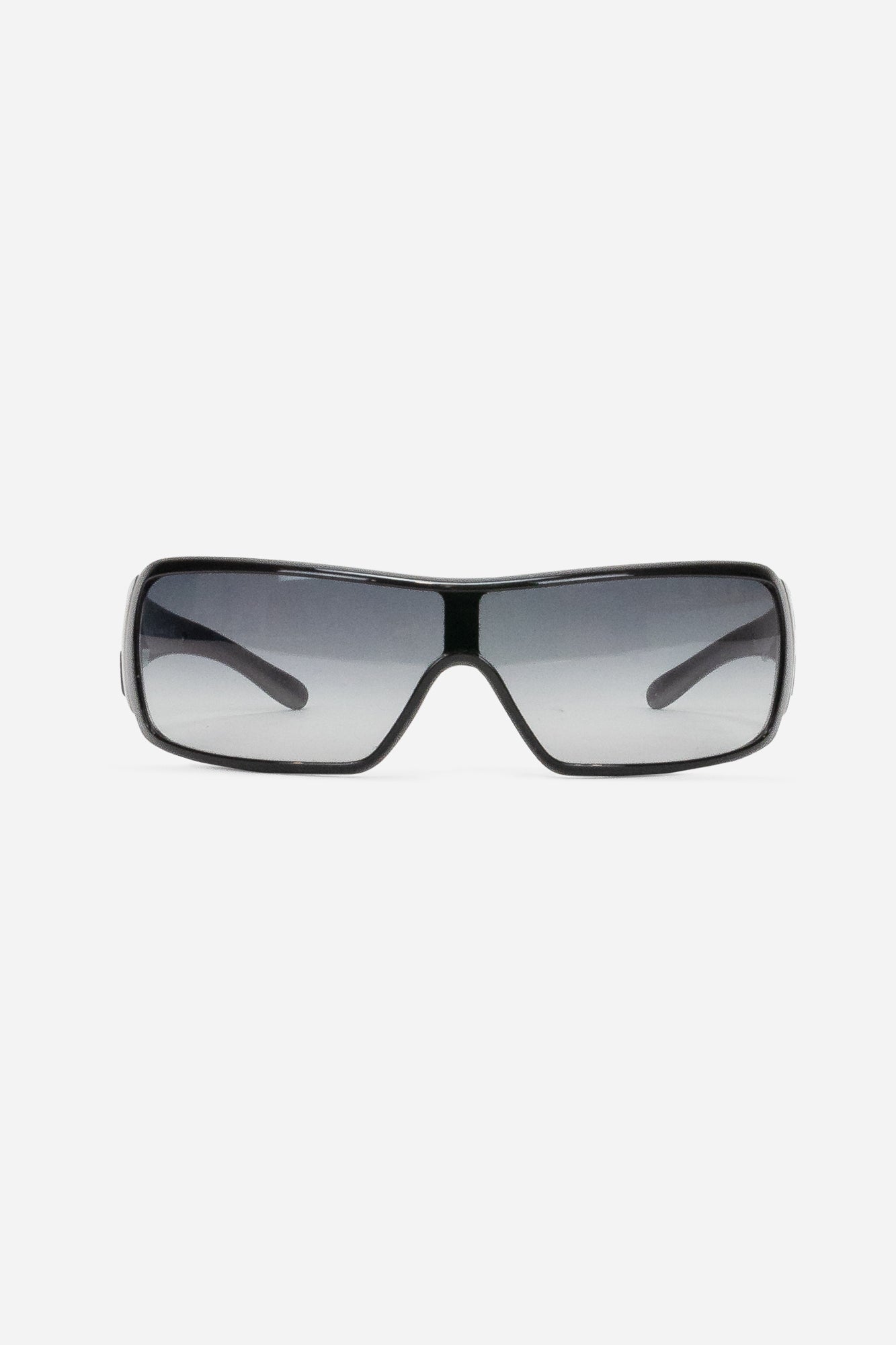 Grey and Black Gradient Shield Sunglasses