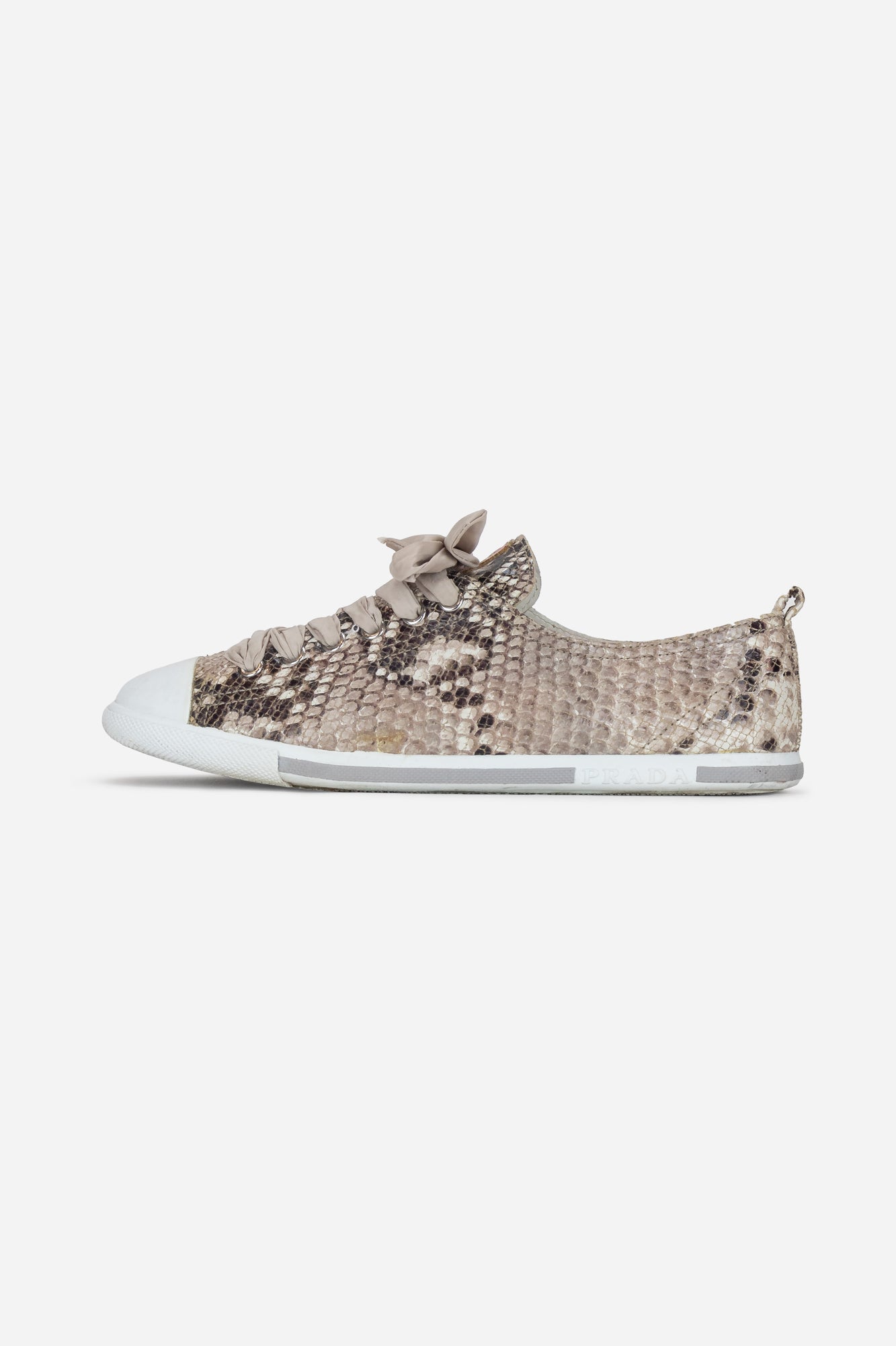 Sport Snakeskin Embossed Trainer