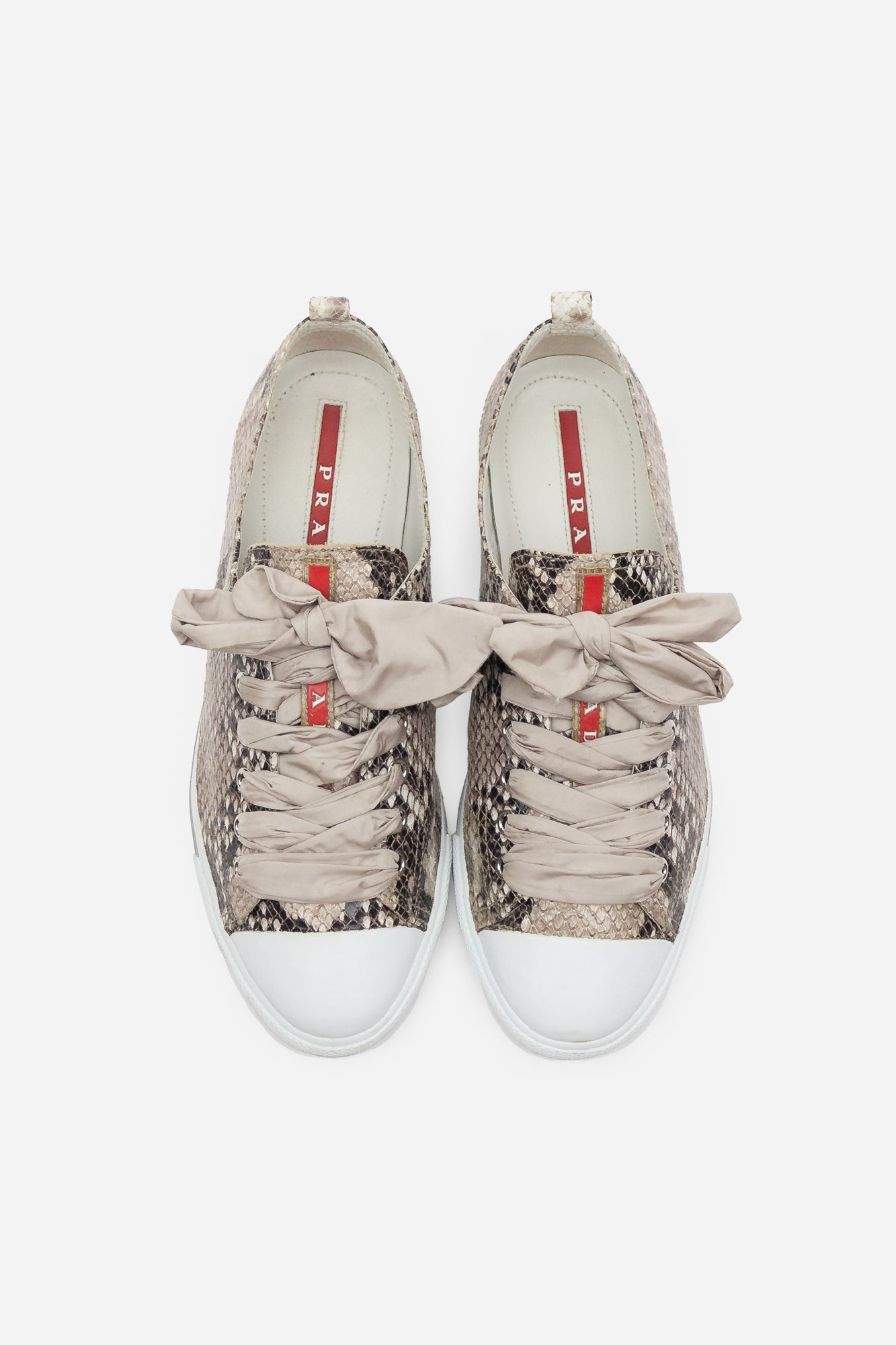 Sport Snakeskin Embossed Trainer